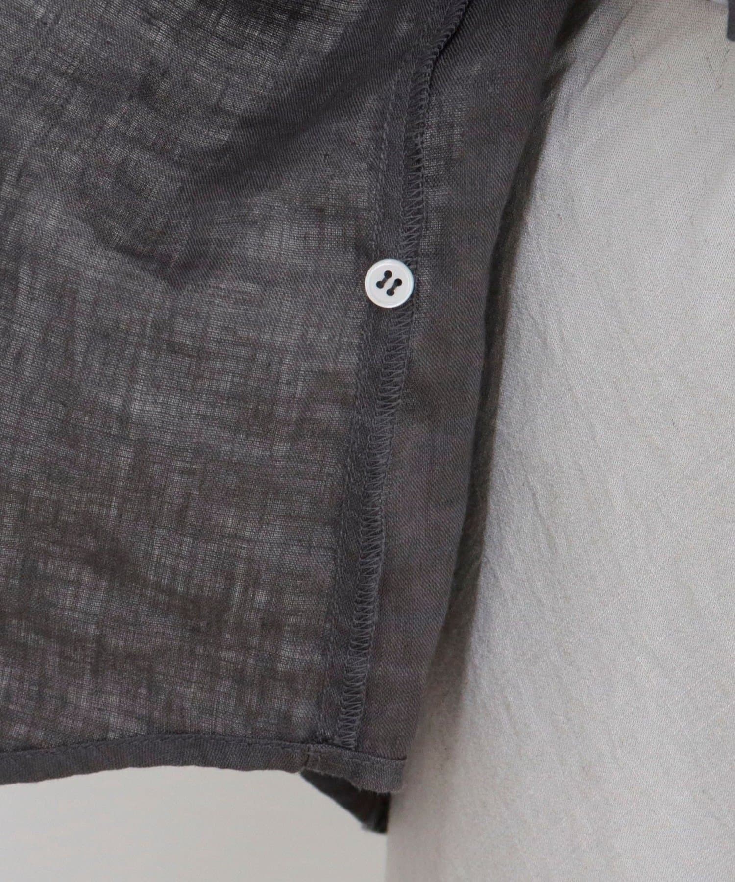 FREDY & GLOSTER(フレディ アンド グロスター) LINEN100 2WAYカシュクールシャツ