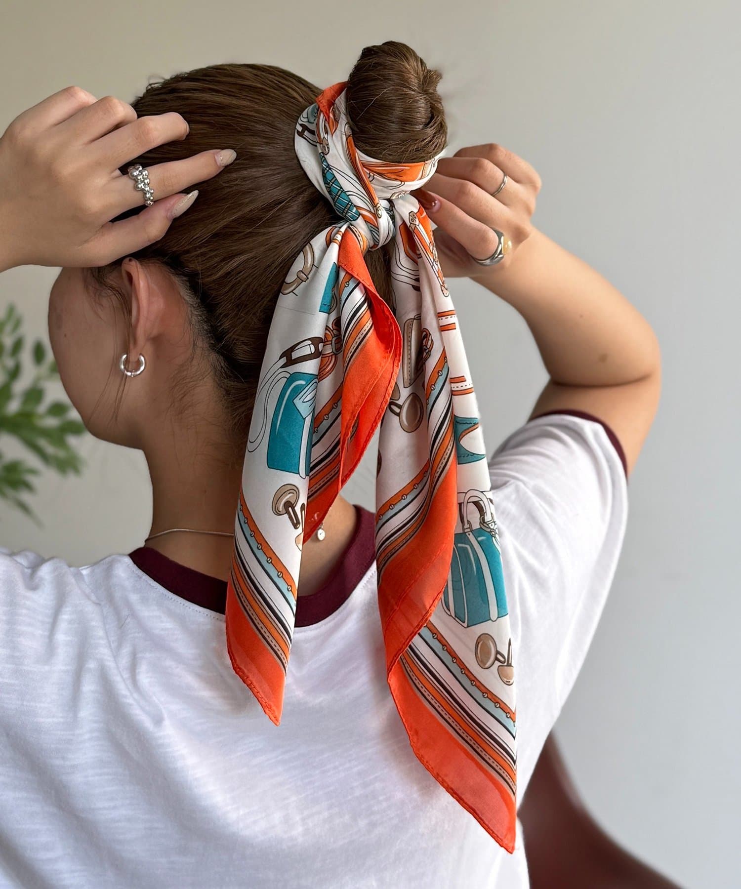 CPCM(シーピーシーエム) バッグデザインスカーフ