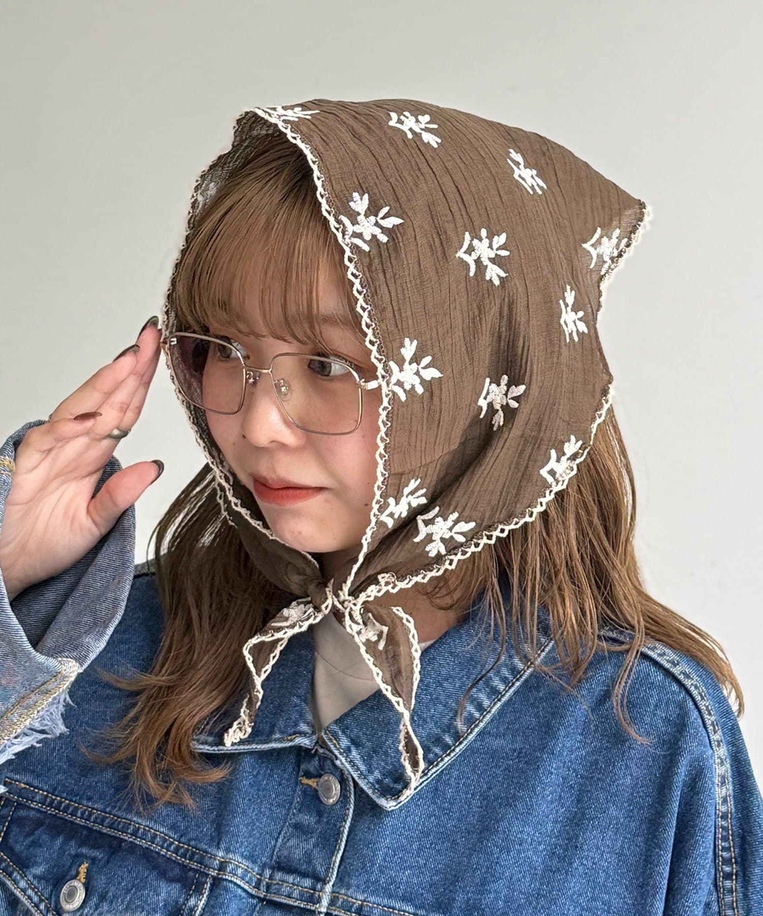 CPCM(シーピーシーエム) リーフレースバブーシュカ