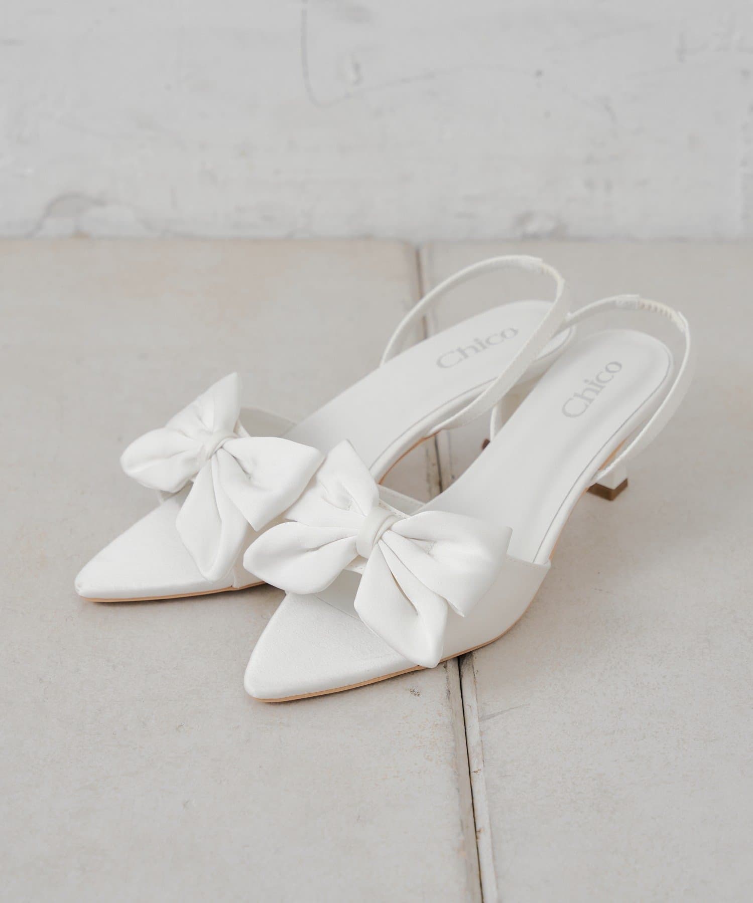 Chico(チコ) ドットリボンサンダル