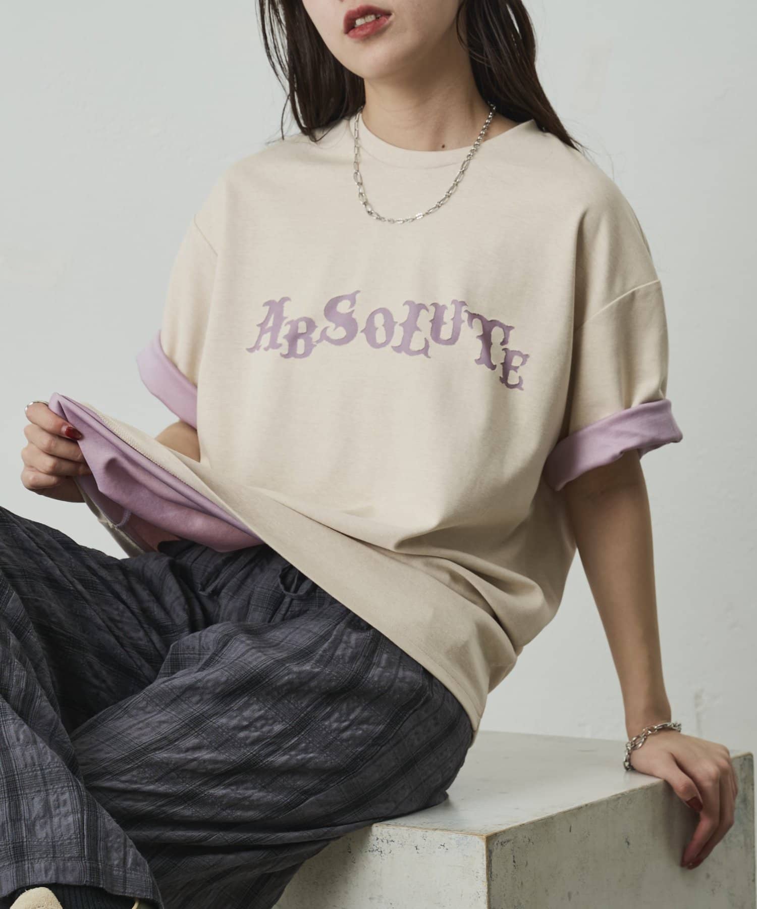 COLONY 2139(コロニー トゥーワンスリーナイン) オパール加工Tシャツ