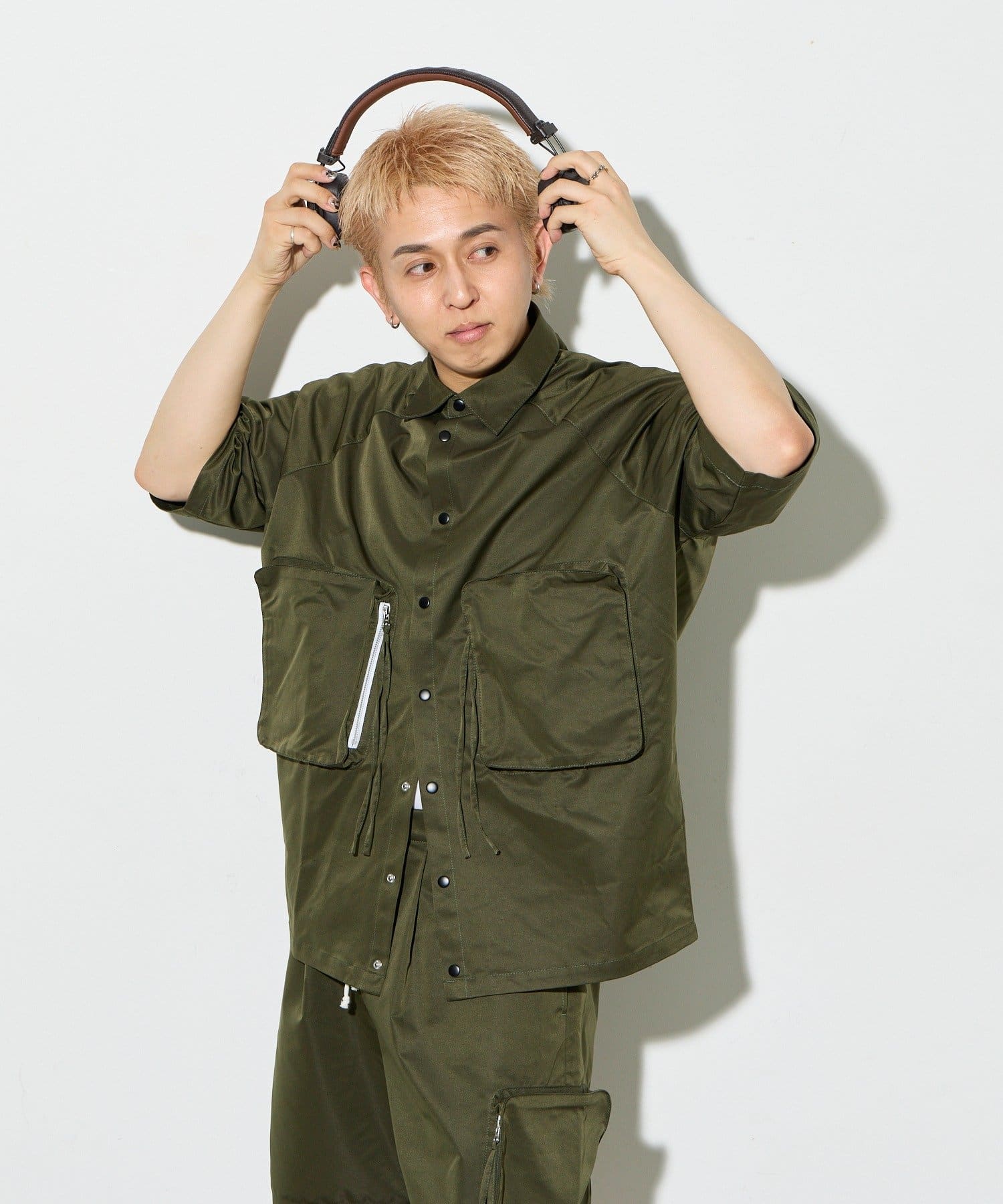 BIRTHDAY BAR(バースデイバー) 【B-DAY STORE】ビックポケットシャツ　ユニセックス