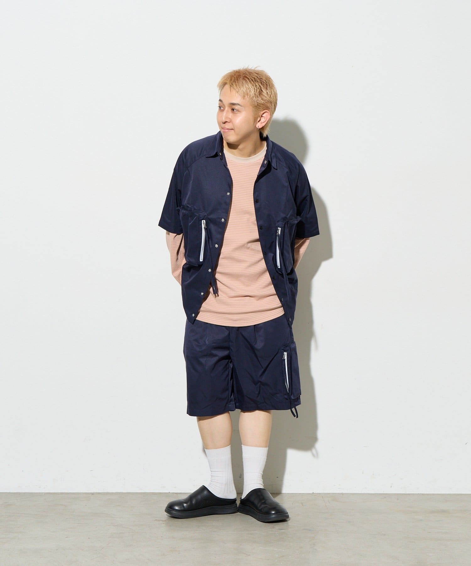 BIRTHDAY BAR(バースデイバー) 【B-DAY STORE】ビックポケットシャツ　ユニセックス