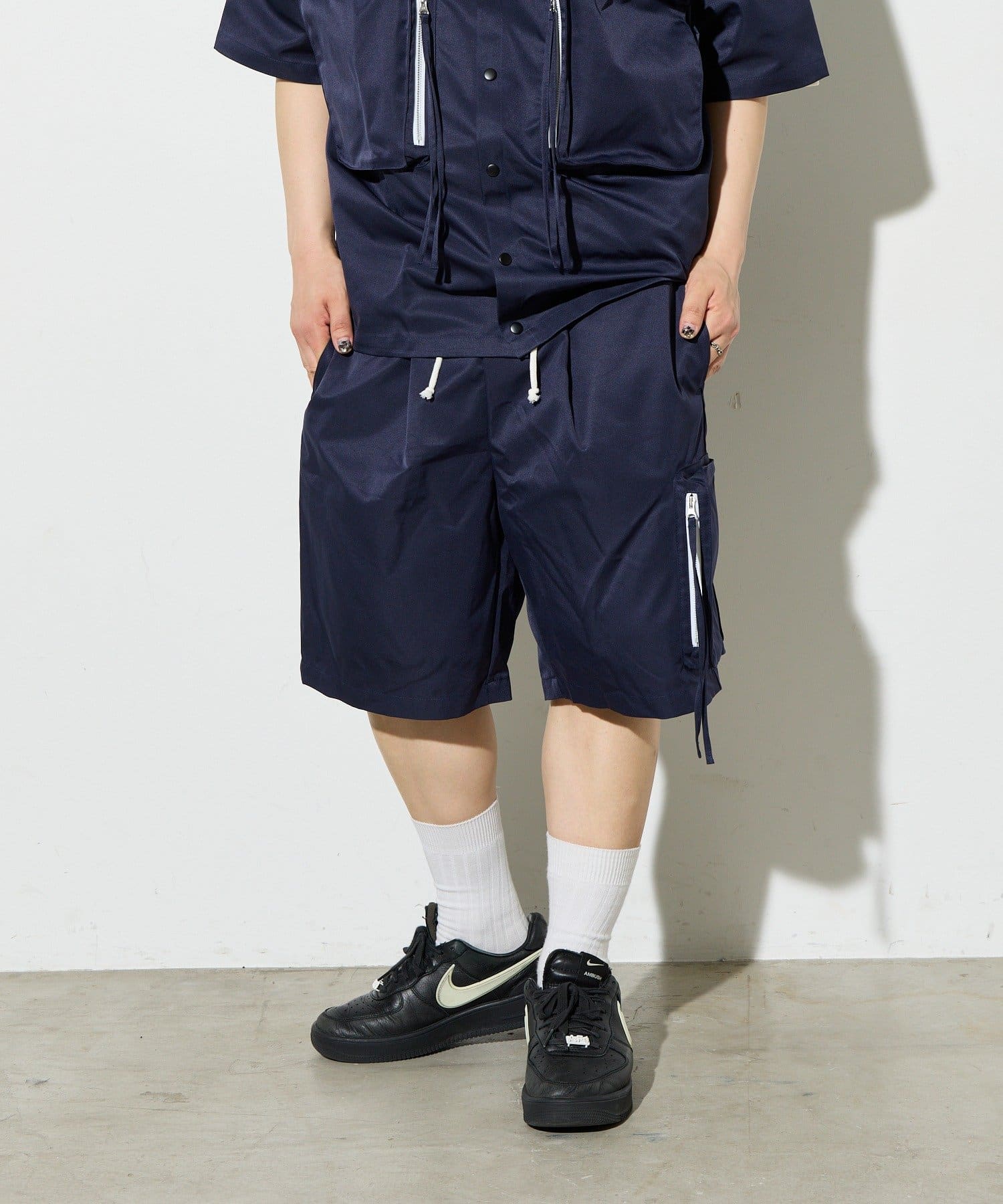 BIRTHDAY BAR(バースデイバー) 【B-DAY STORE】ビックポケットショートパンツ　ユニセックス