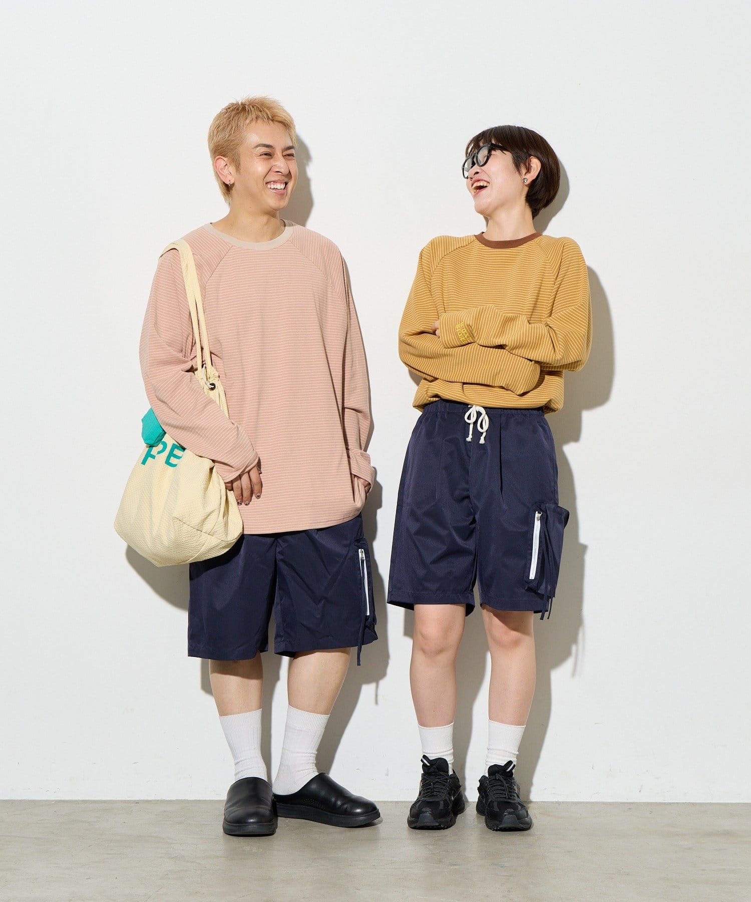 BIRTHDAY BAR(バースデイバー) 【B-DAY STORE】ビックポケットショートパンツ　ユニセックス