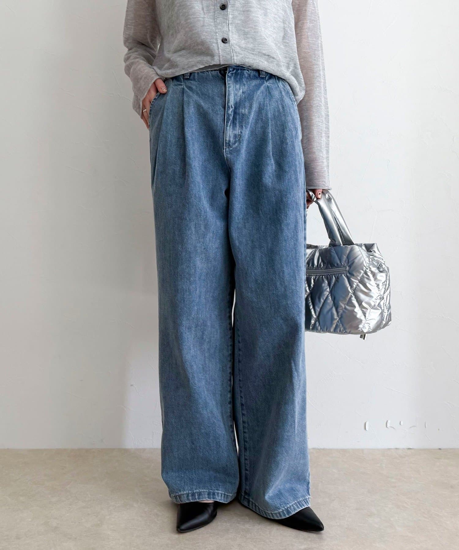 FREDY & GLOSTER(フレディ アンド グロスター) デニムタックスラックス