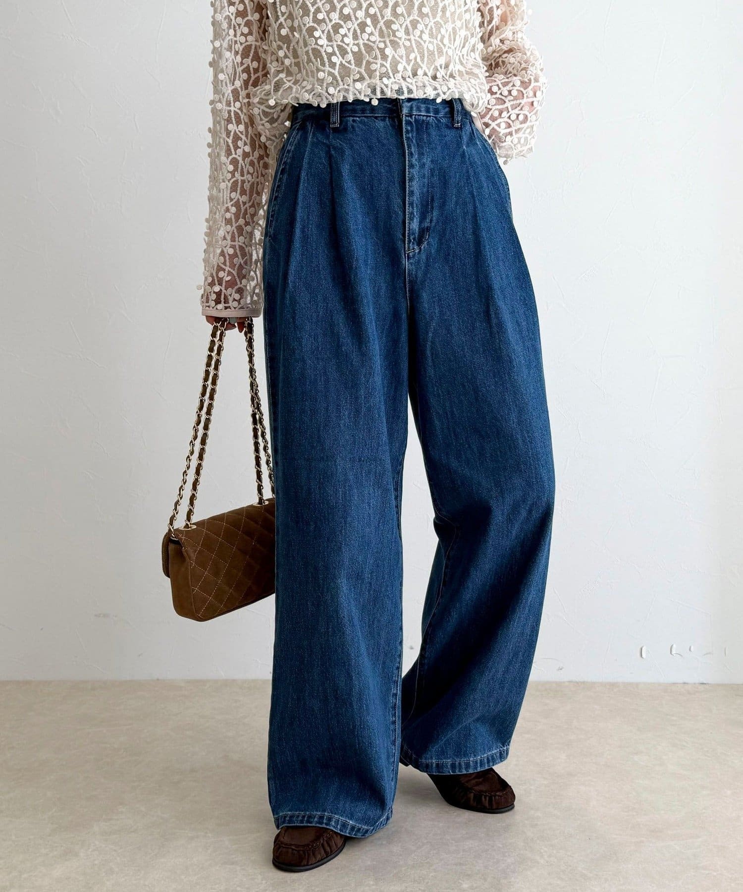 FREDY & GLOSTER(フレディ アンド グロスター) デニムタックスラックス