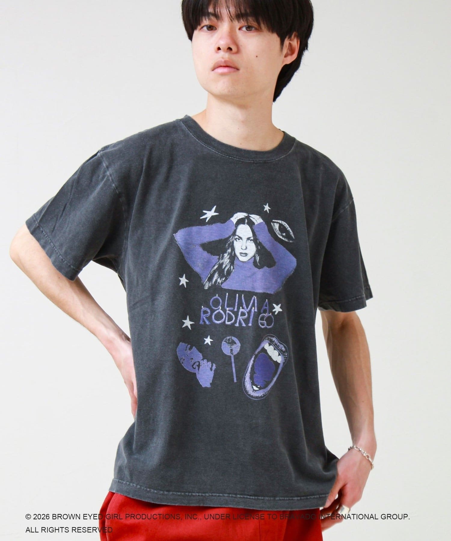 FREDY & GLOSTER(フレディ アンド グロスター) 【GOOD ROCK SPEED】オリヴィア・ロドリゴ プリントT