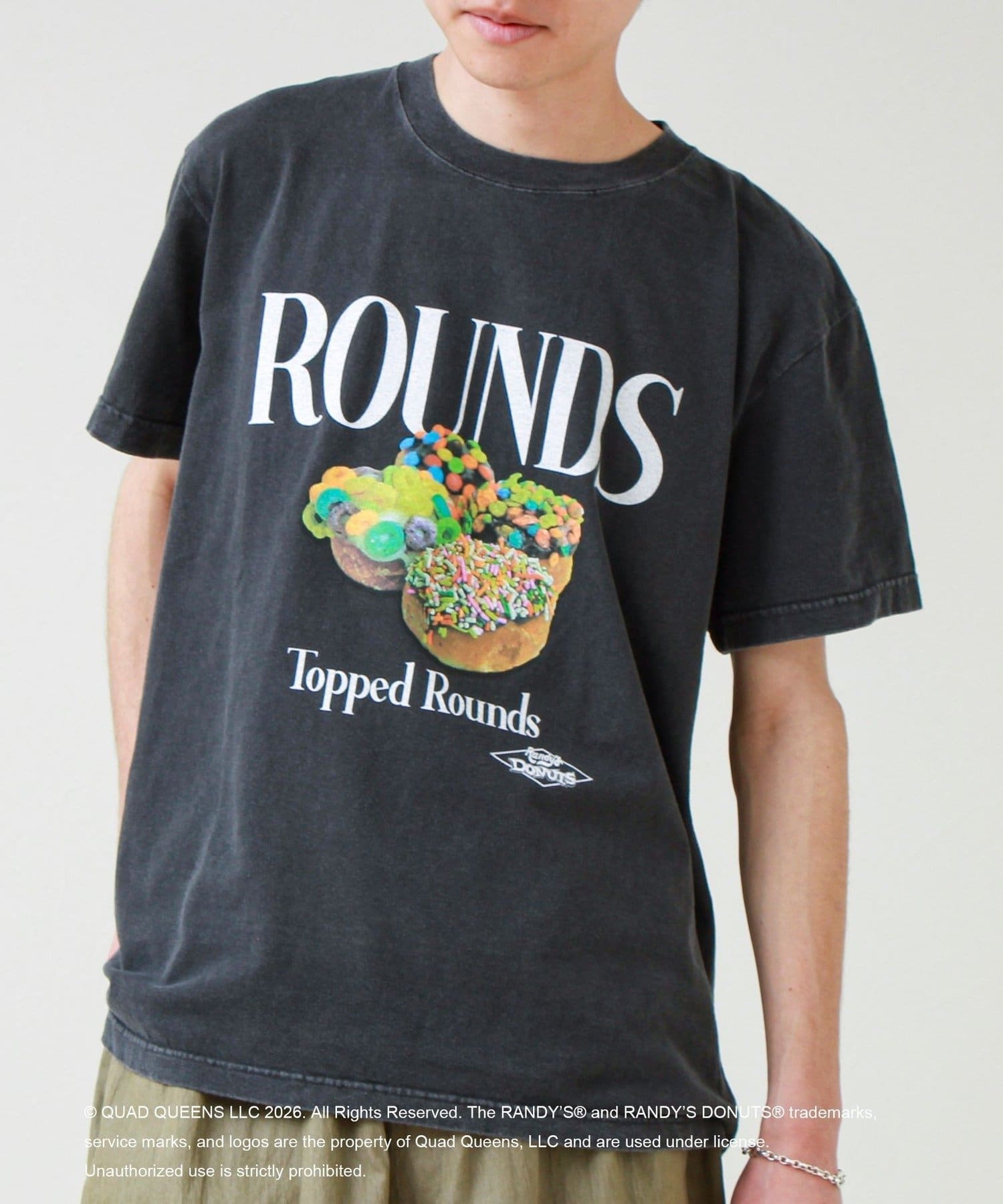 FREDY & GLOSTER(フレディ アンド グロスター) 【GOOD ROCK SPEED】ランディーズドーナツ プリントT