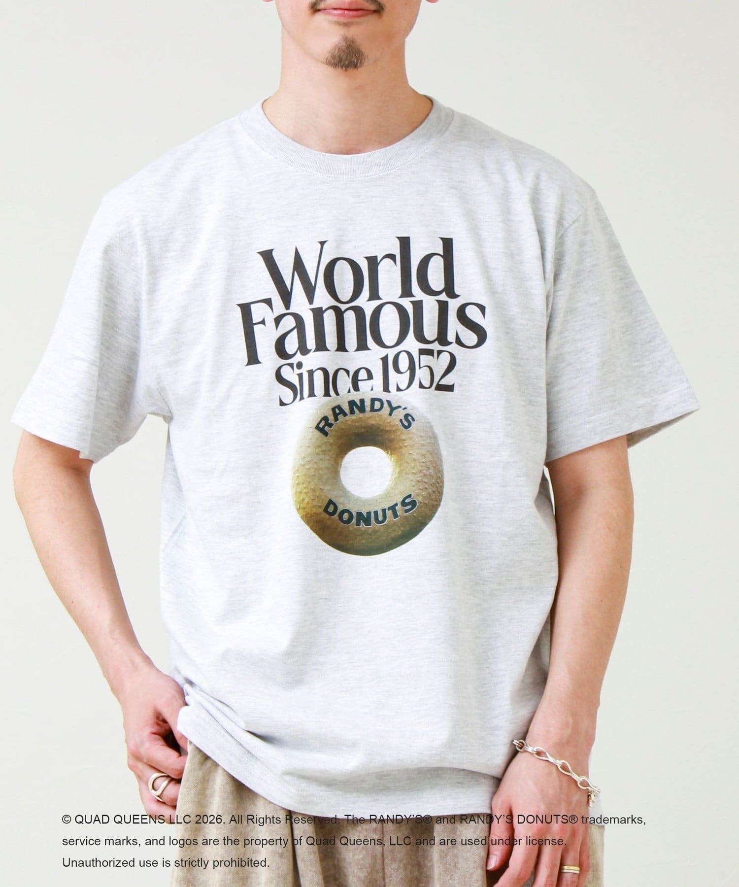 FREDY & GLOSTER(フレディ アンド グロスター) 【GOOD ROCK SPEED】ランディーズドーナツ プリントT