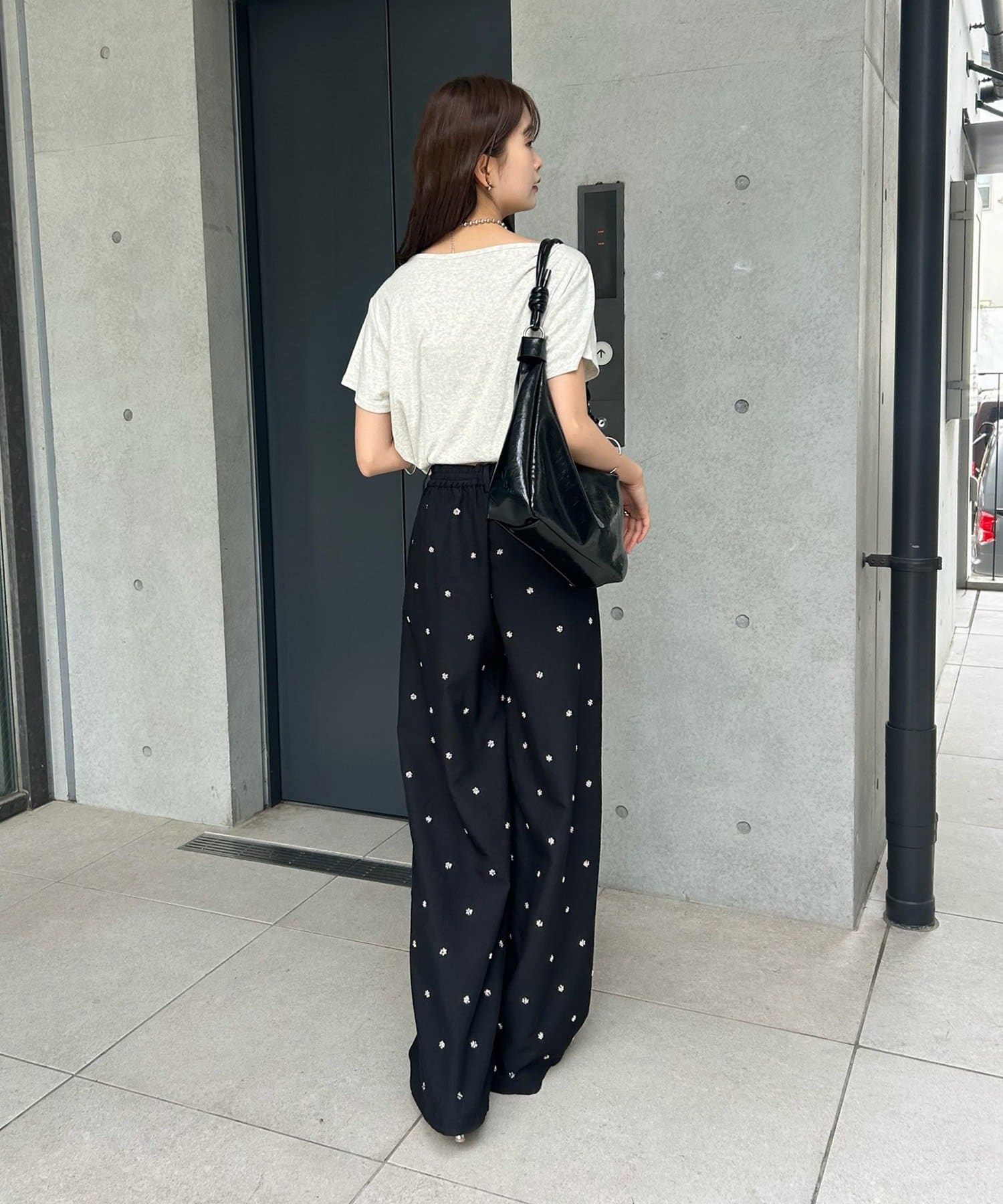 mystic(ミスティック) 【WEB限定/REVIVAL/新色ラインストーンが登場！】26SSオフショルTシャツ