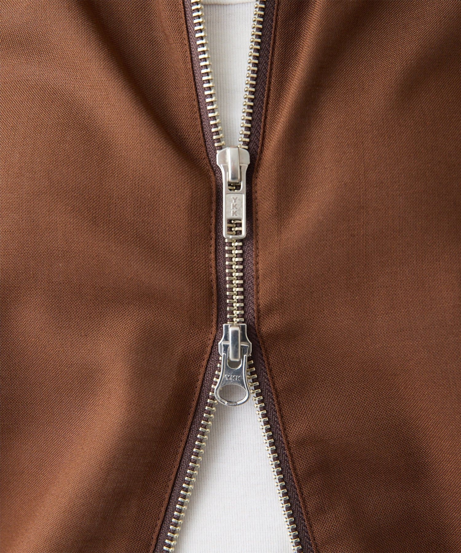 Whim Gazette(ウィム ガゼット) 【Drawing Numbers】ボイルZIPブルゾン