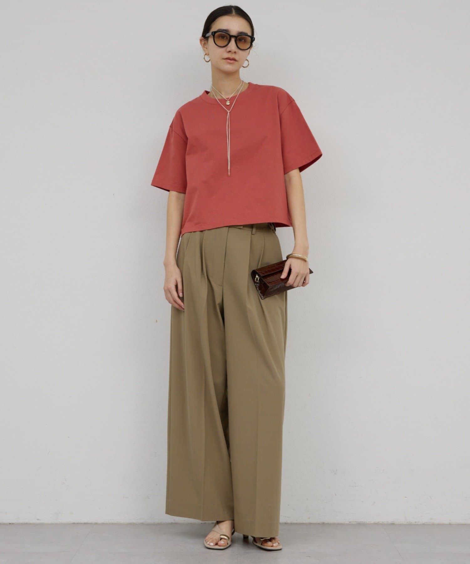 GALLARDAGALANTE(ガリャルダガランテ) クロップドTee