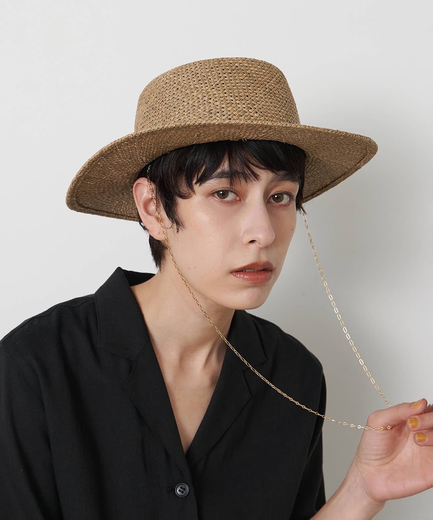 Whim Gazette(ウィム ガゼット) 【THE PAUSE】チェーンHAT