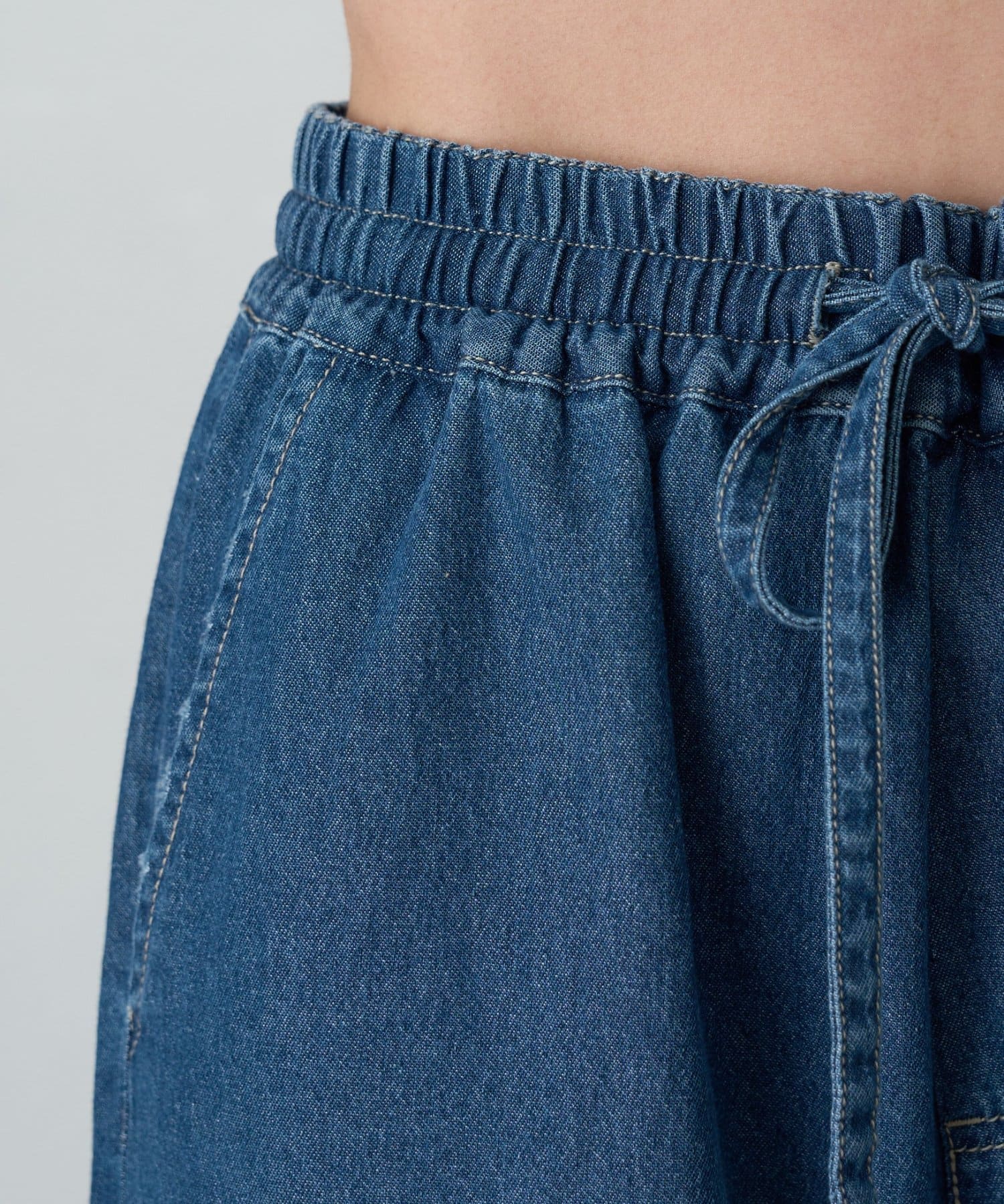 CIAOPANIC TYPY(チャオパニックティピー) 柔らかルーズフレアイージーデニム