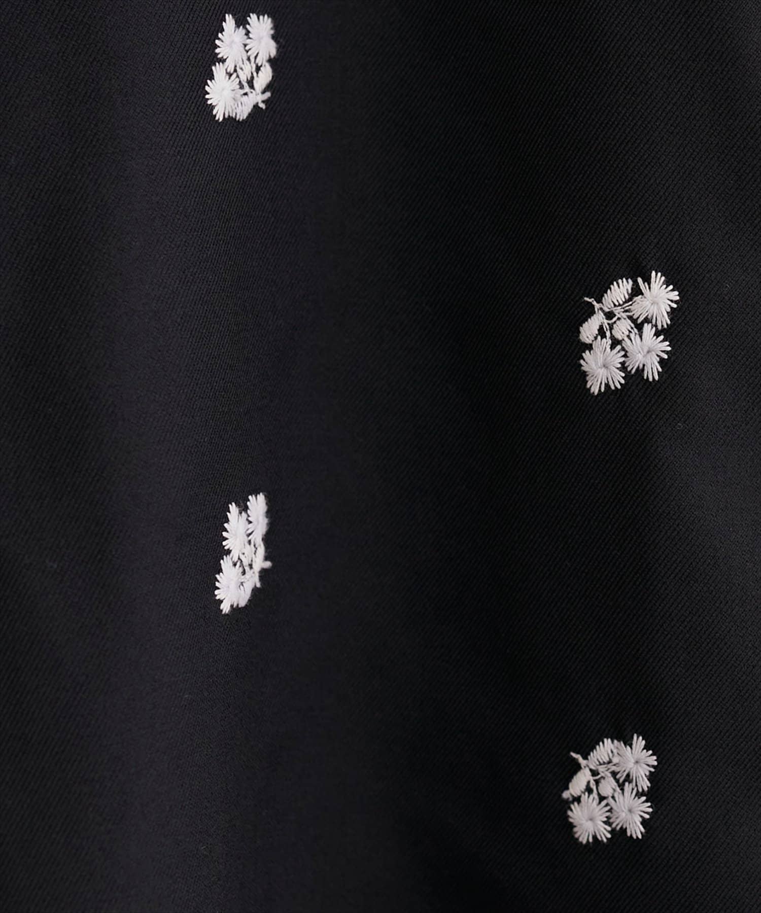 natural couture(ナチュラルクチュール) 花柄ツイルナロースカート