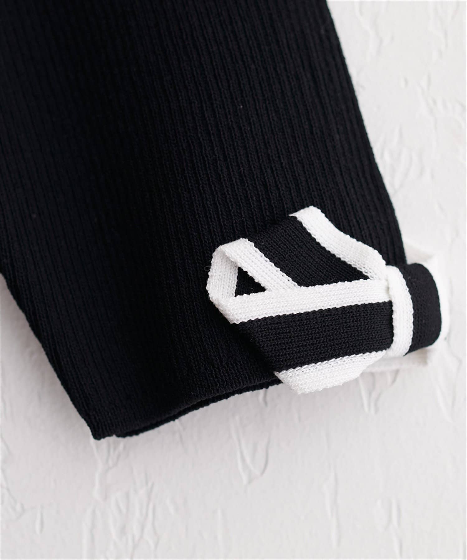 natural couture(ナチュラルクチュール) 〈osono〉配色リボンニット