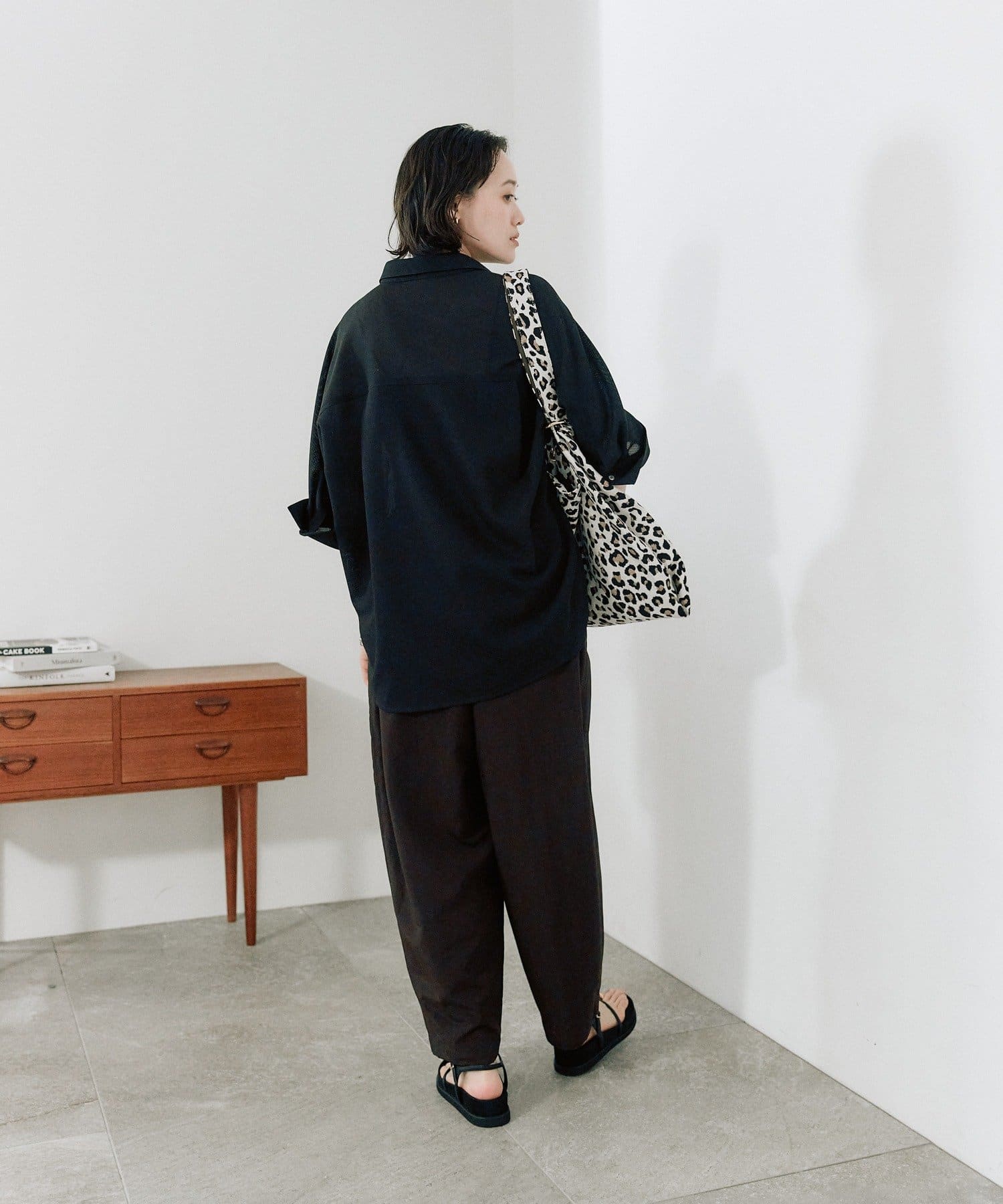 RIVE DROITE(リヴドロワ) 予約【接触冷感/撥水/花粉ガード】ギャザーバレルパンツ