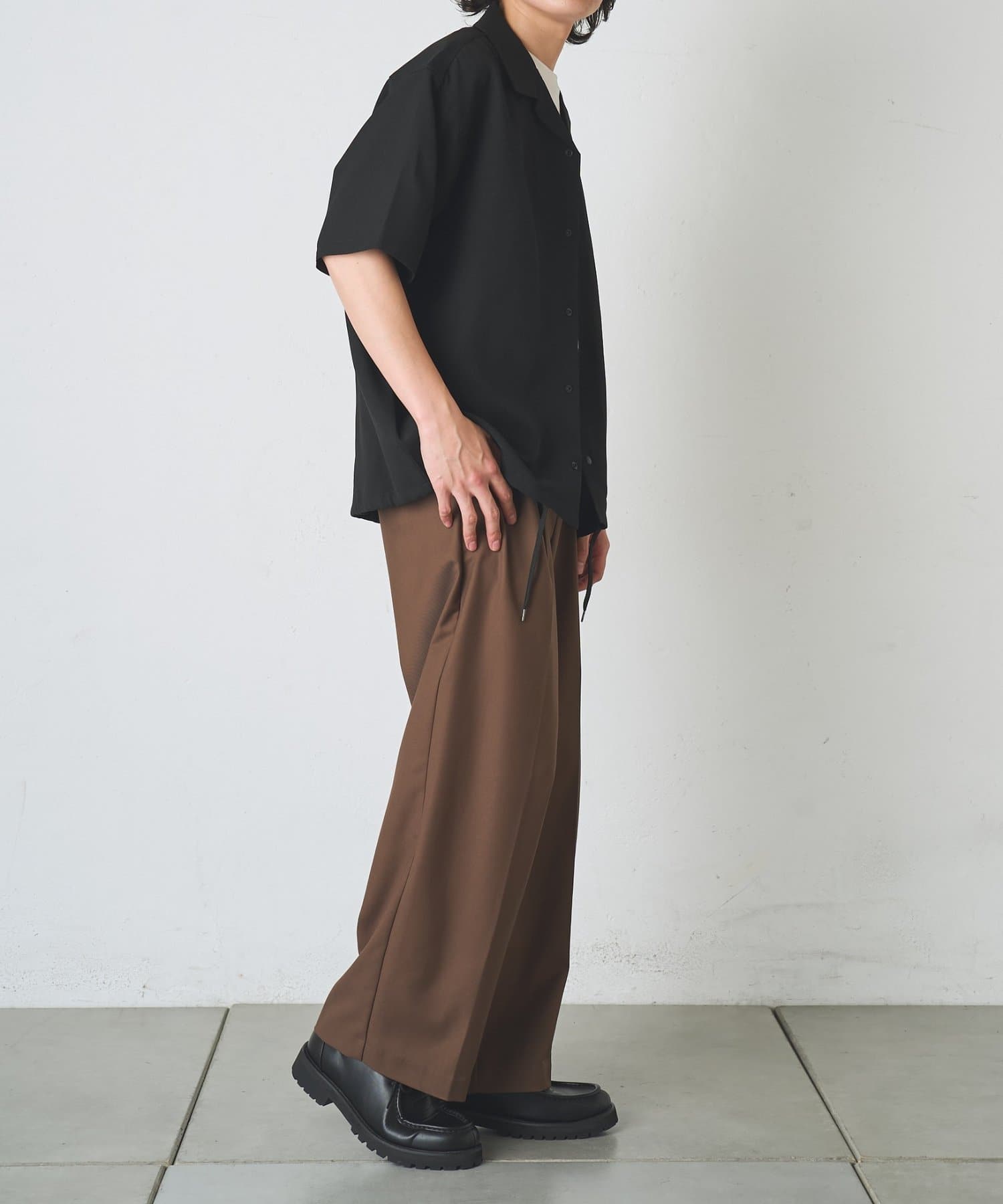 COLONY 2139(コロニー トゥーワンスリーナイン) 【セットアップ対応】エアリースルー半袖シャツ