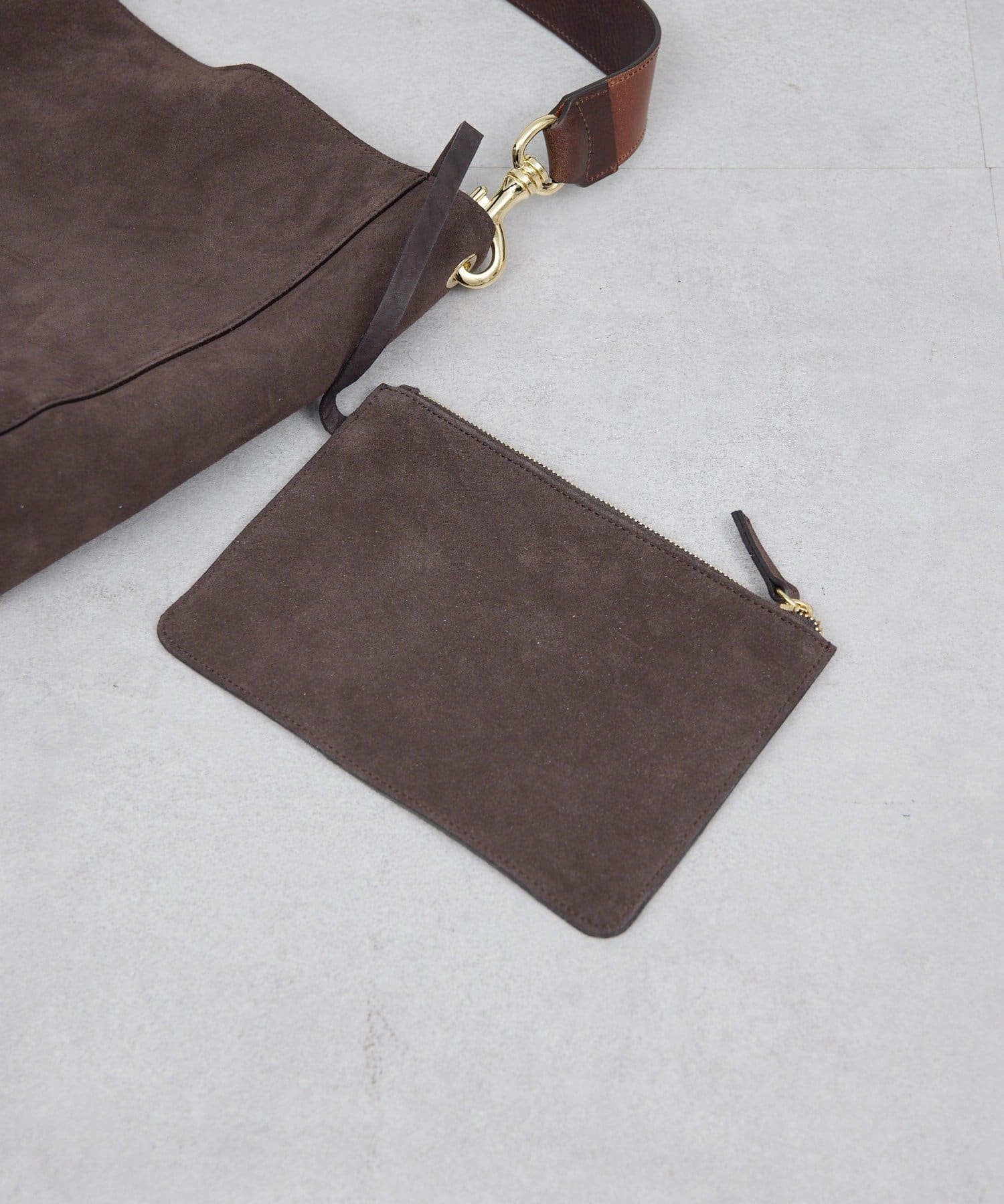 GALLARDAGALANTE(ガリャルダガランテ) 【Maurizio Taiuti】ワンショルダーバッグ/DBR