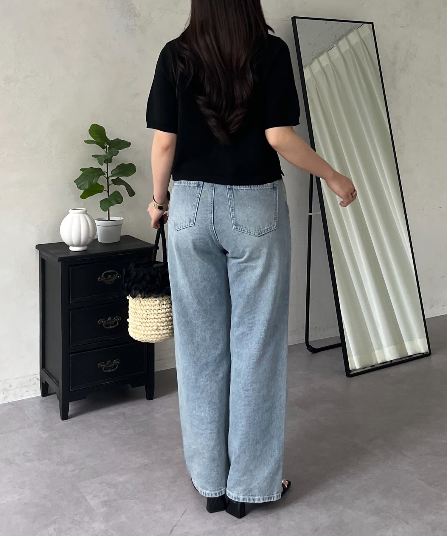 prose verse(プロズヴェール) 金ボタン胸ポケットショートカーディガン