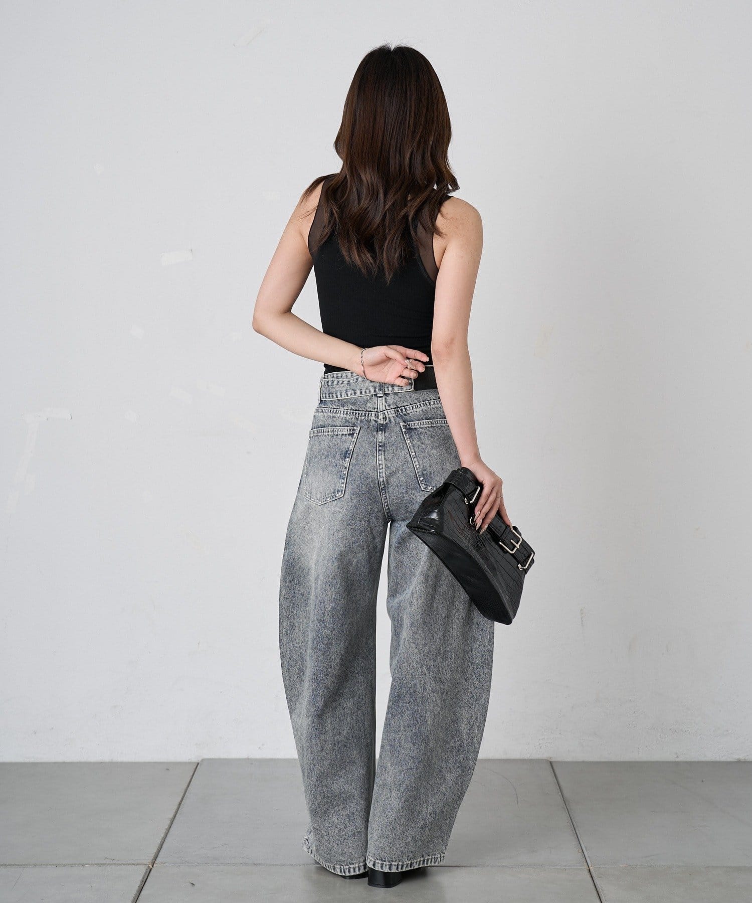 mline(エムライン) [mline]シアーレイヤーキャミソール