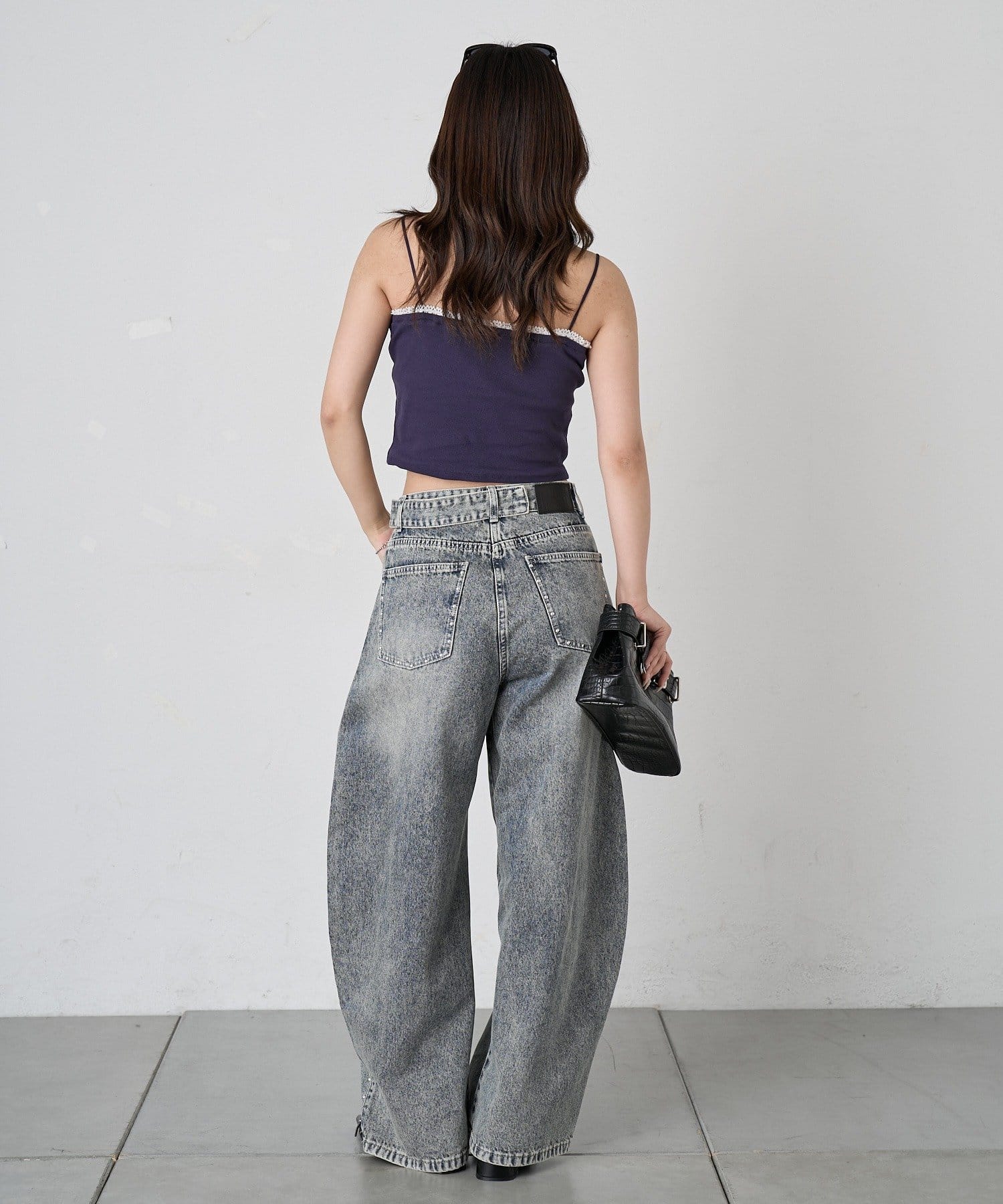 mline(エムライン) [mline]レースパッドキャミソール