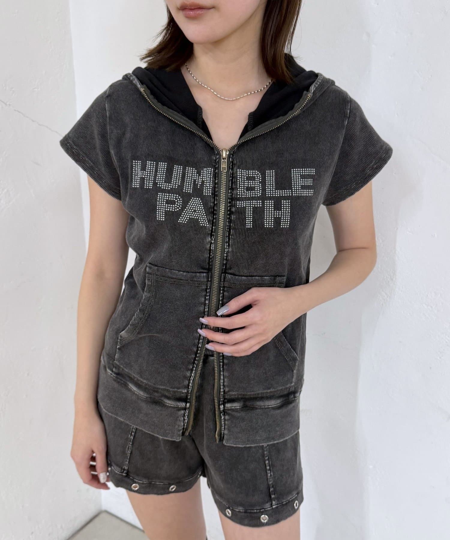 mline(エムライン) [mline]ロゴフーディー パーカー