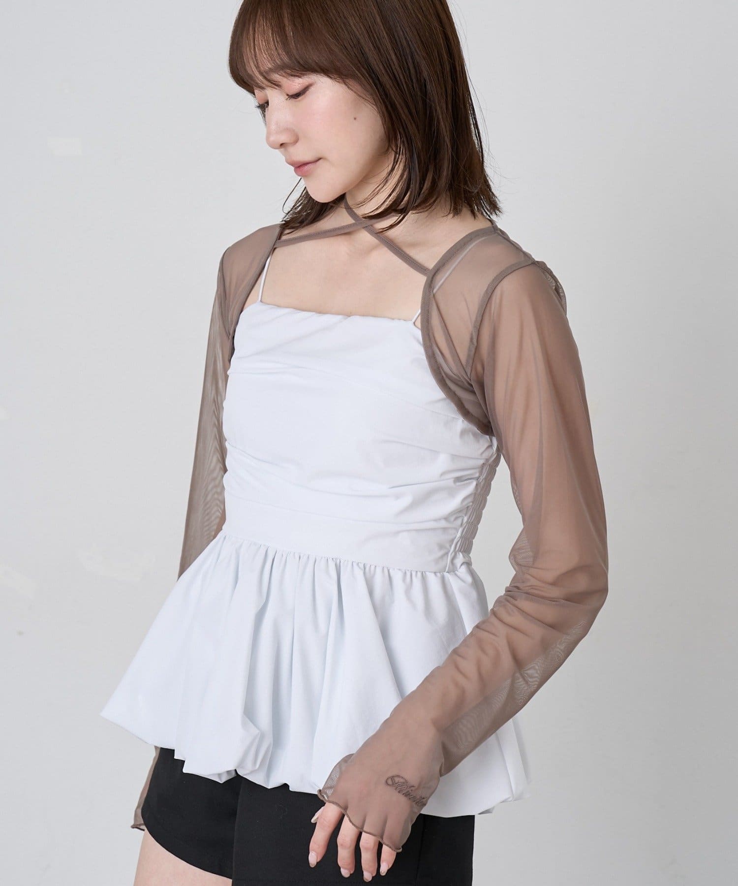 mline(エムライン) [mline]チュールボレロ