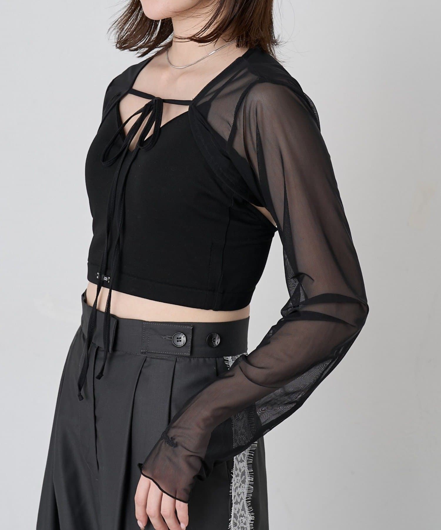 mline(エムライン) [mline]チュールボレロ