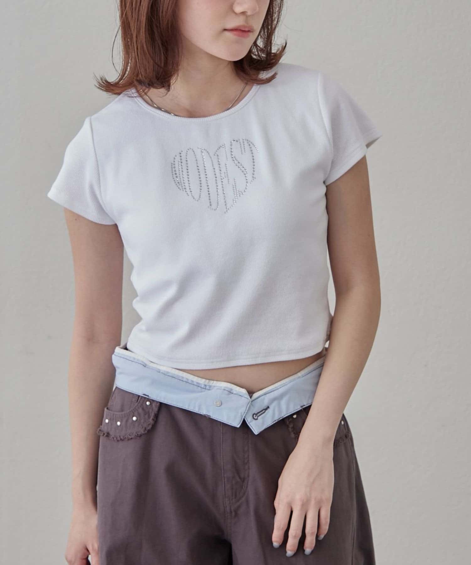 mline(エムライン) [mline]パット付きトップス