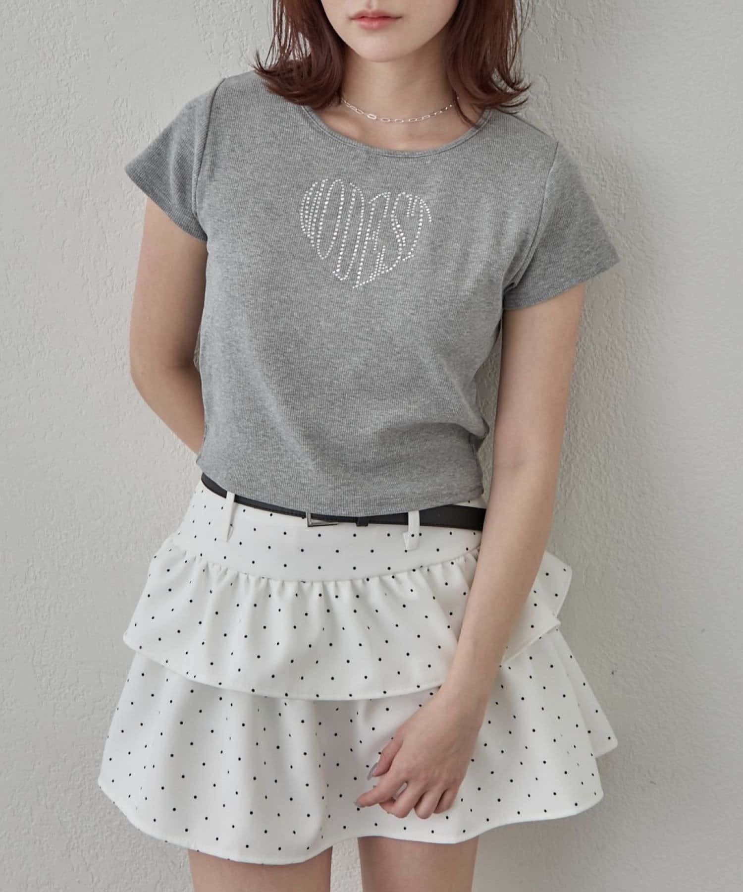 mline(エムライン) [mline]パット付きトップス