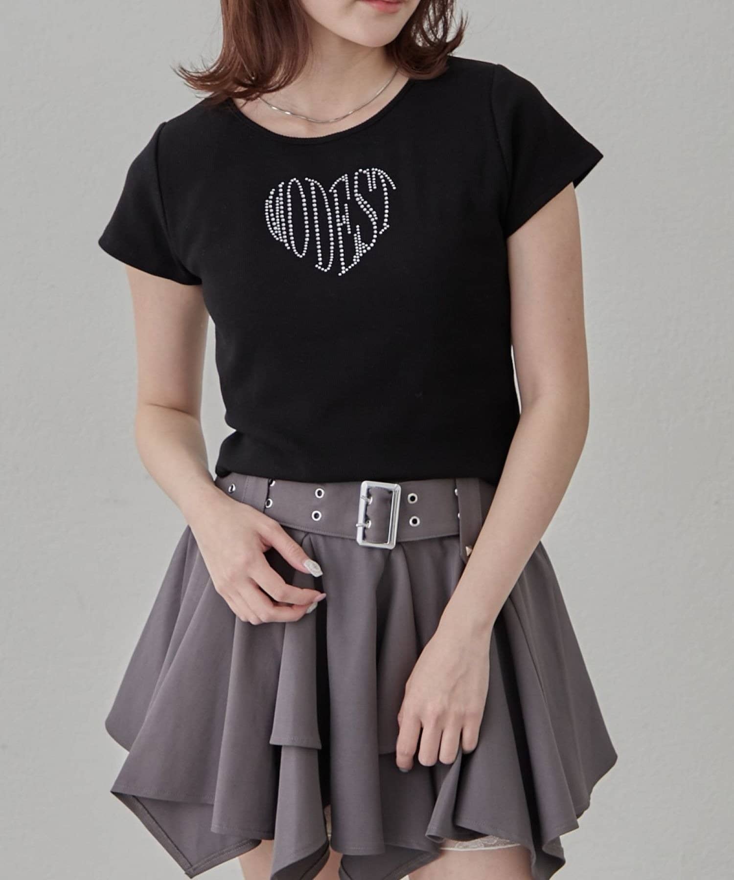 mline(エムライン) [mline]パット付きトップス