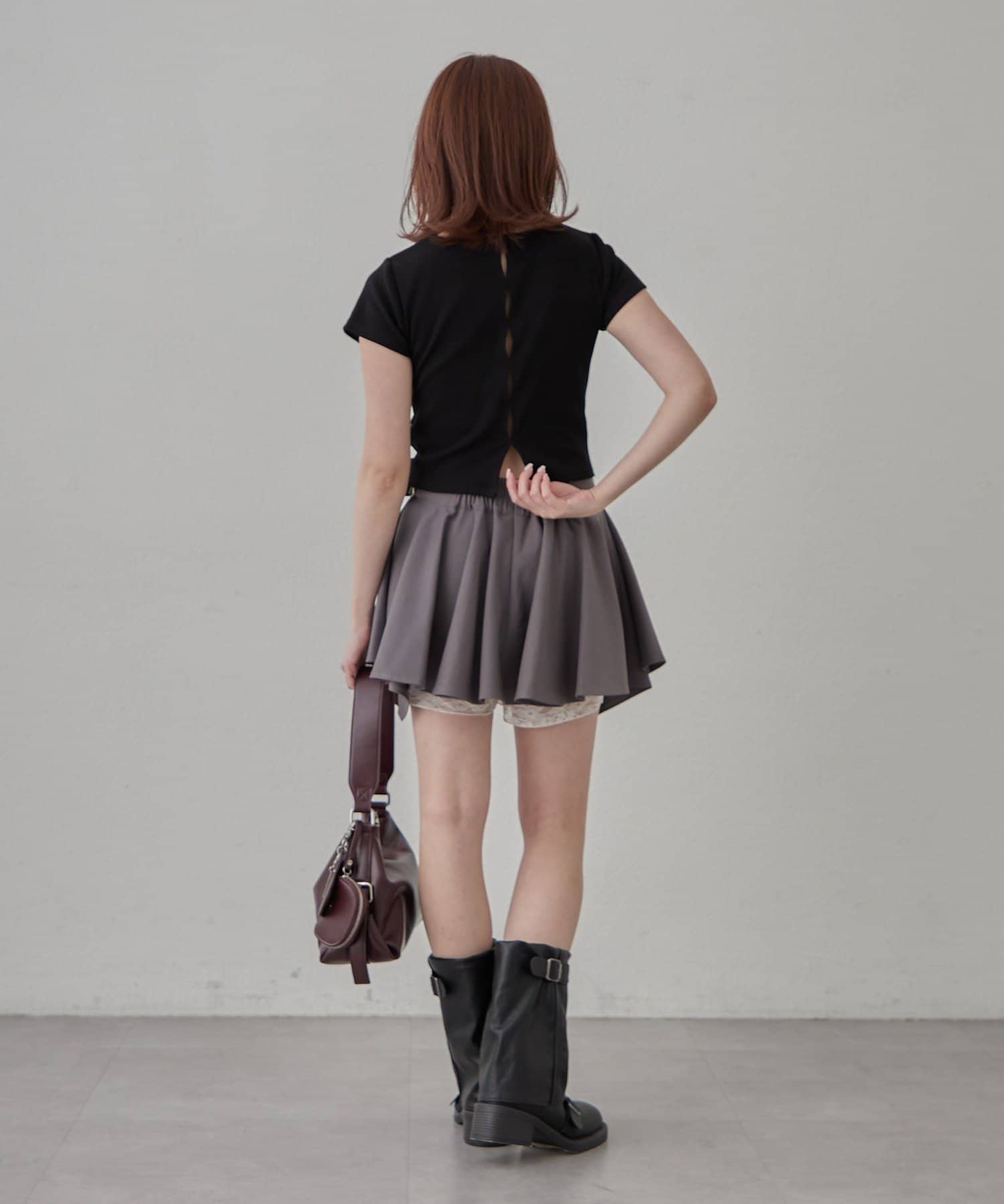 mline(エムライン) [mline]パット付きトップス