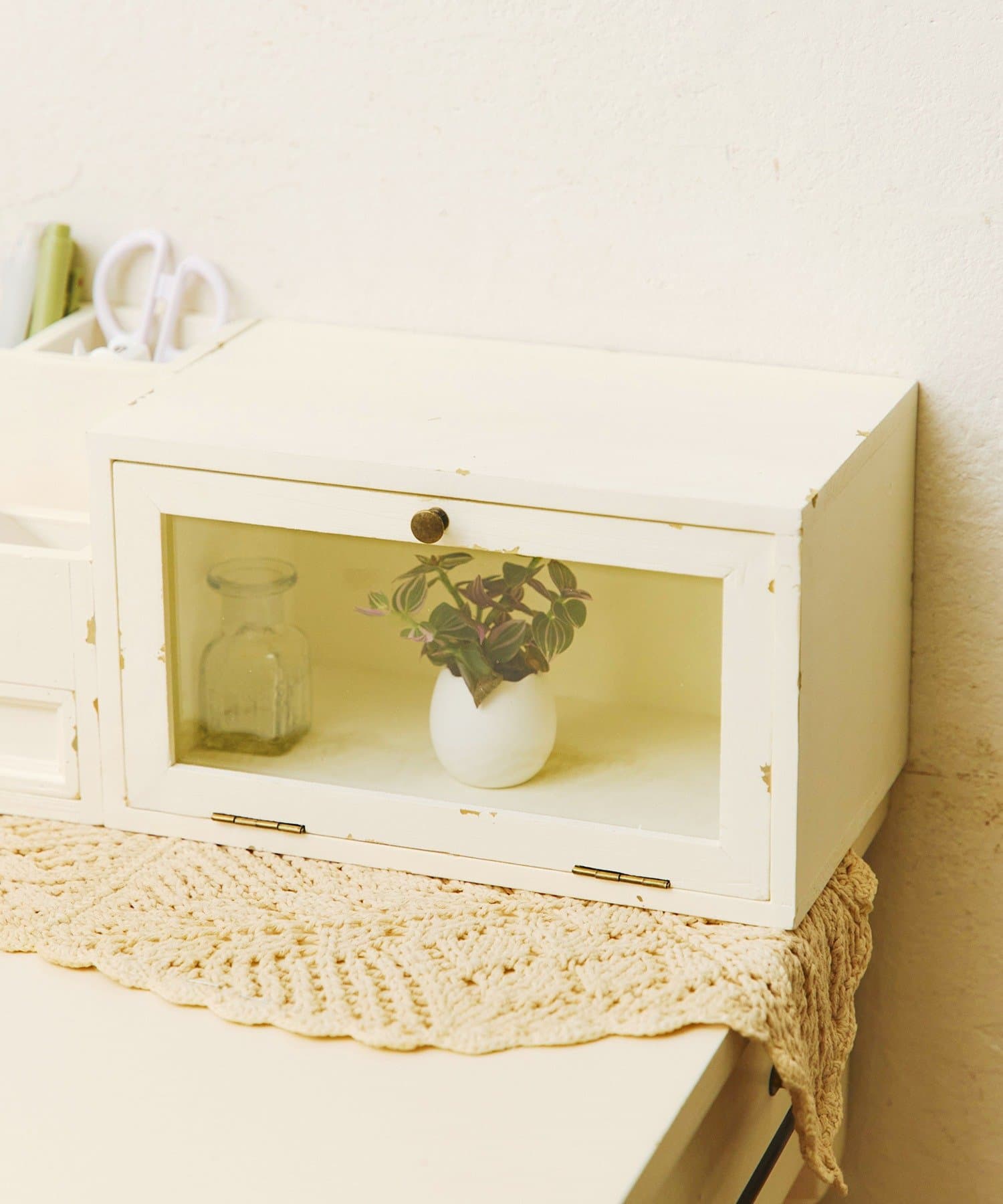 salut!(サリュ) 《WEB限定商品》ガラスキャビネット／choupinet