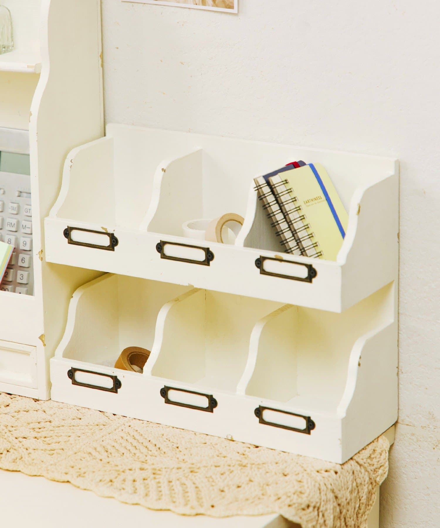 salut!(サリュ) 《WEB限定商品》6仕切り小物収納ボックス／choupinet