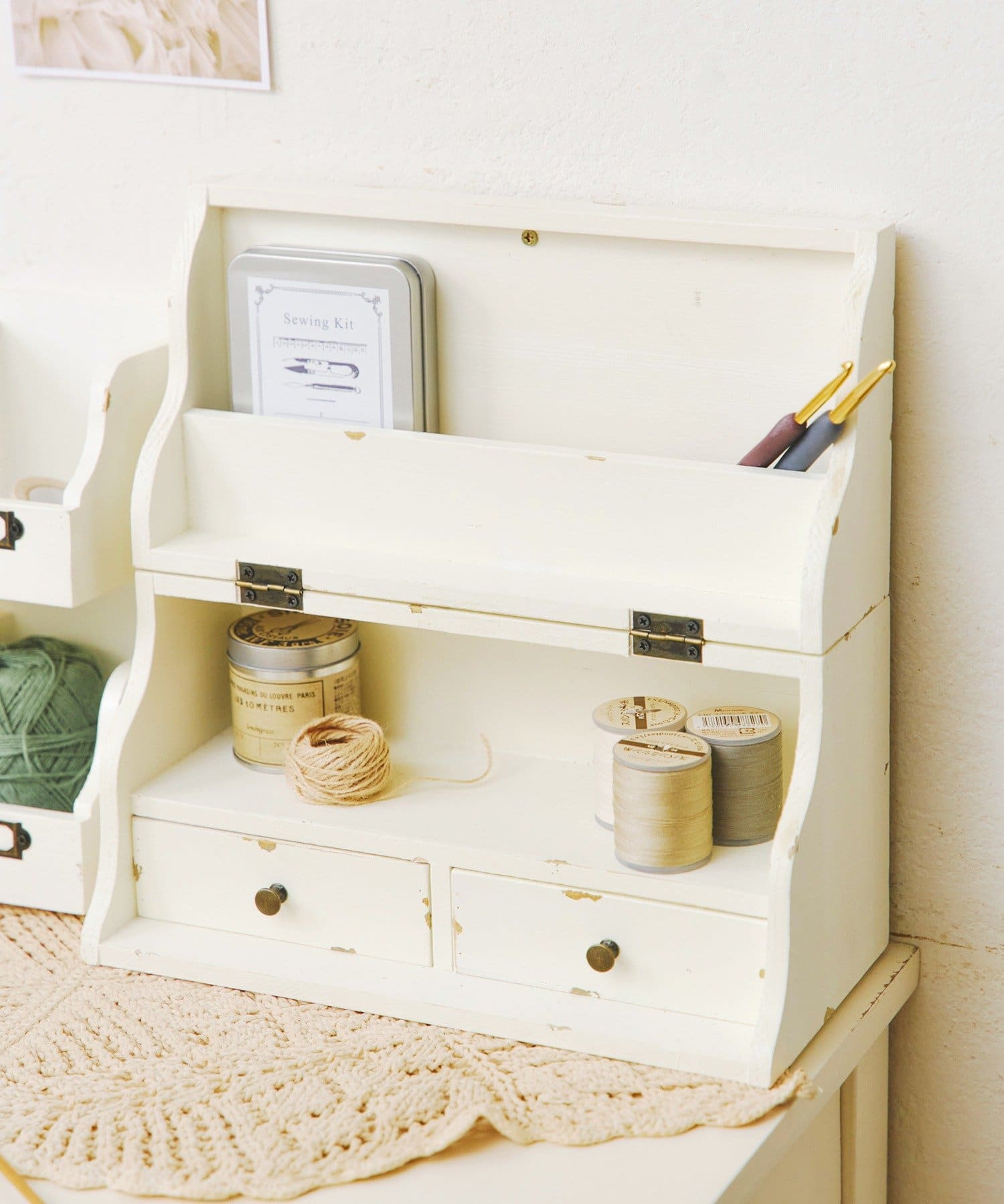 salut!(サリュ) 《WEB限定商品》折りたたみディスプレイシェルフ／choupinet