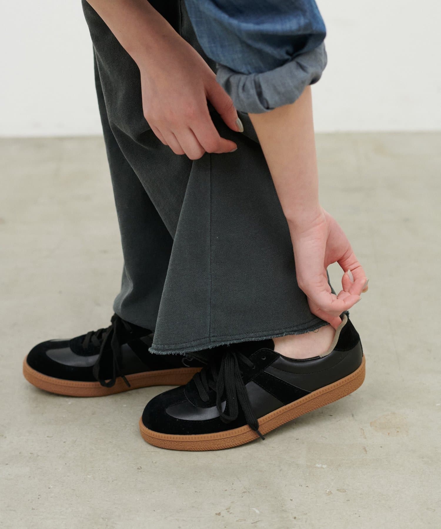 LARUTA(ラルータ) ジャーマントレーナースニーカー