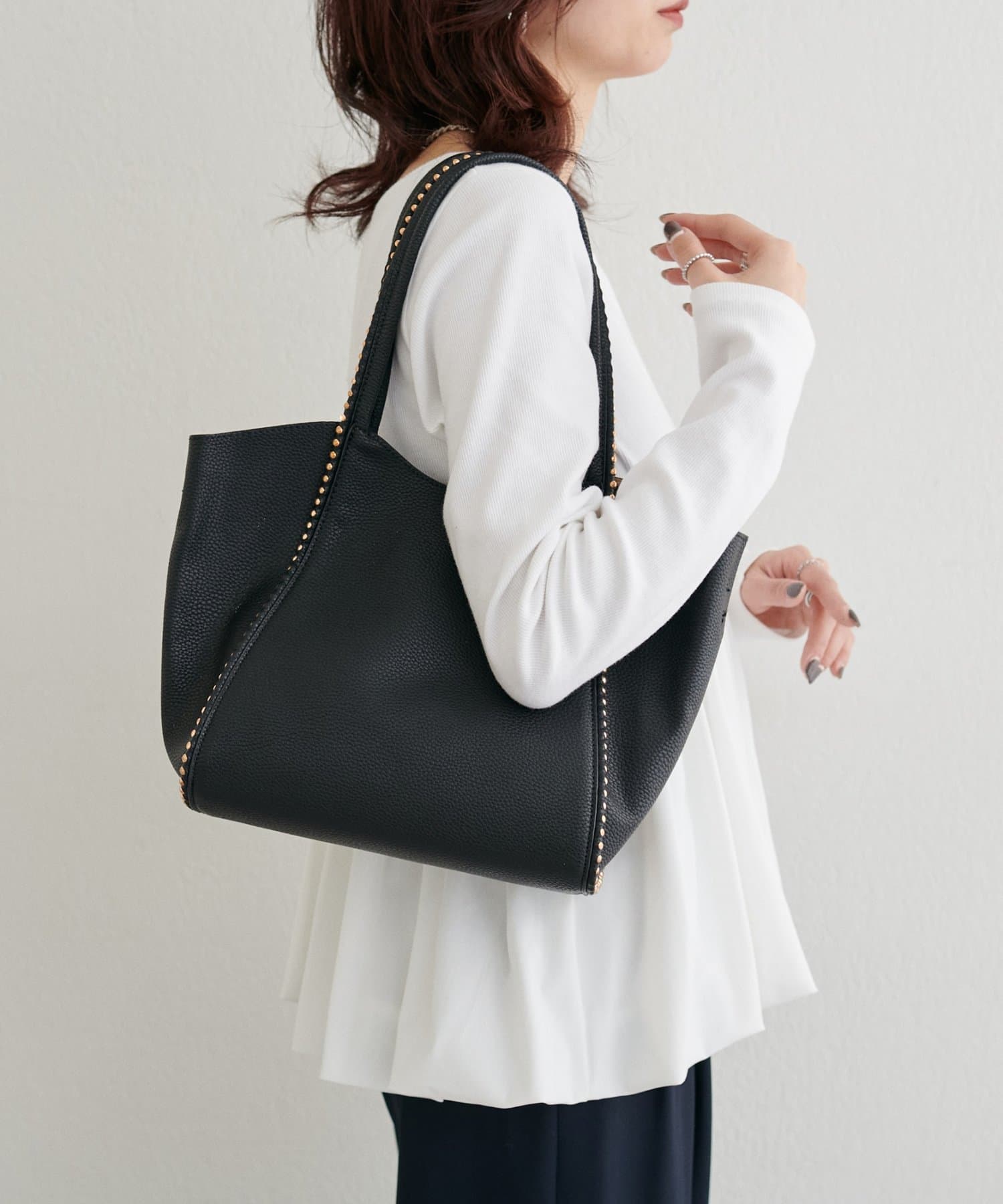 LARUTA(ラルータ) ボールチェーン2WAYトート