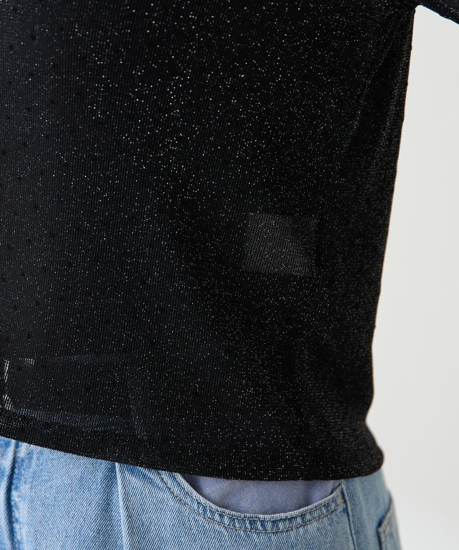 COLLAGE GALLARDAGALANTE(コラージュ ガリャルダガランテ) 【トレンドアイテム】シアードットカーディガン/アンサンブル