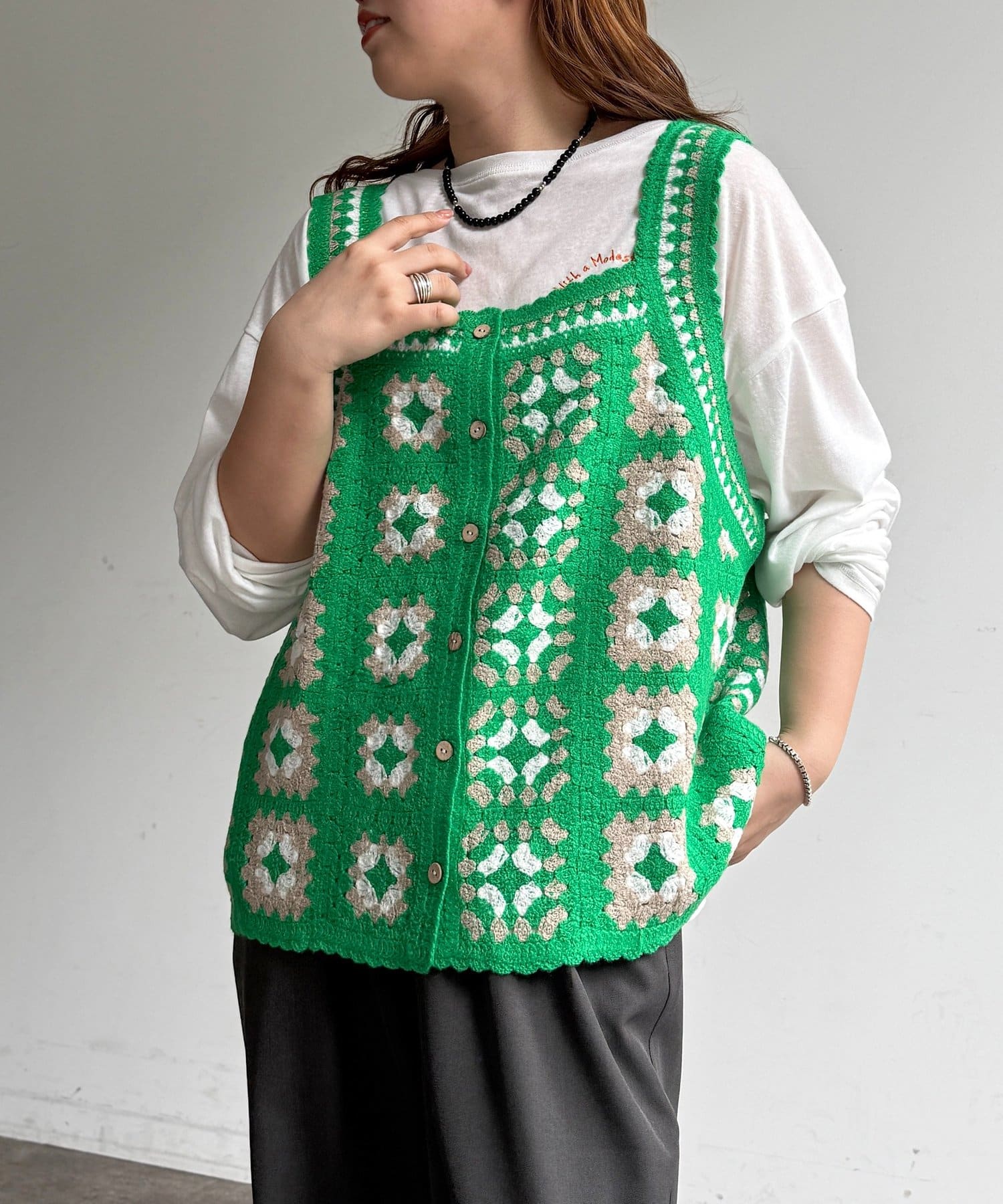 CPCM(シーピーシーエム) 前後2WAYクロシェベスト