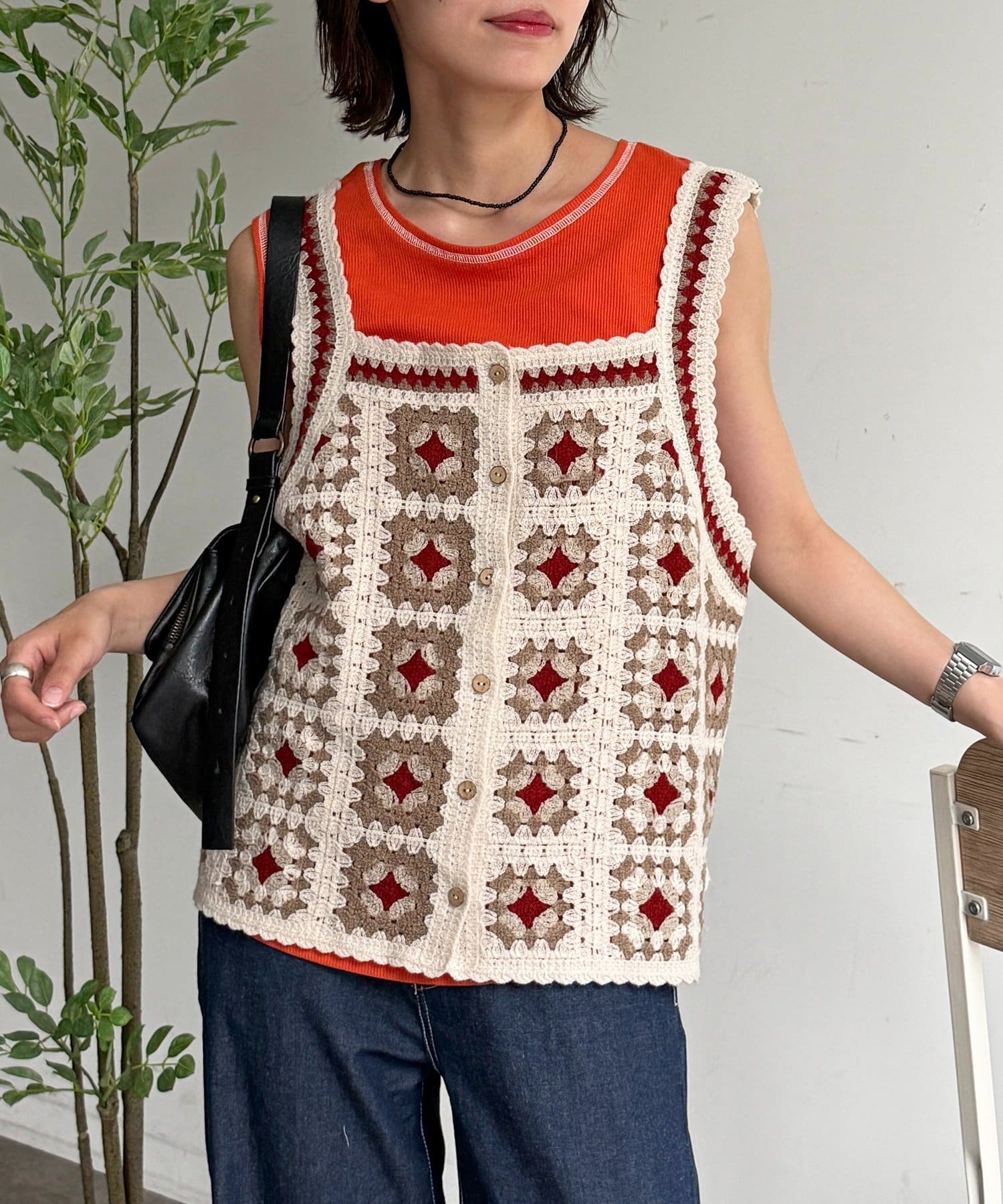 CPCM(シーピーシーエム) 前後2WAYクロシェベスト