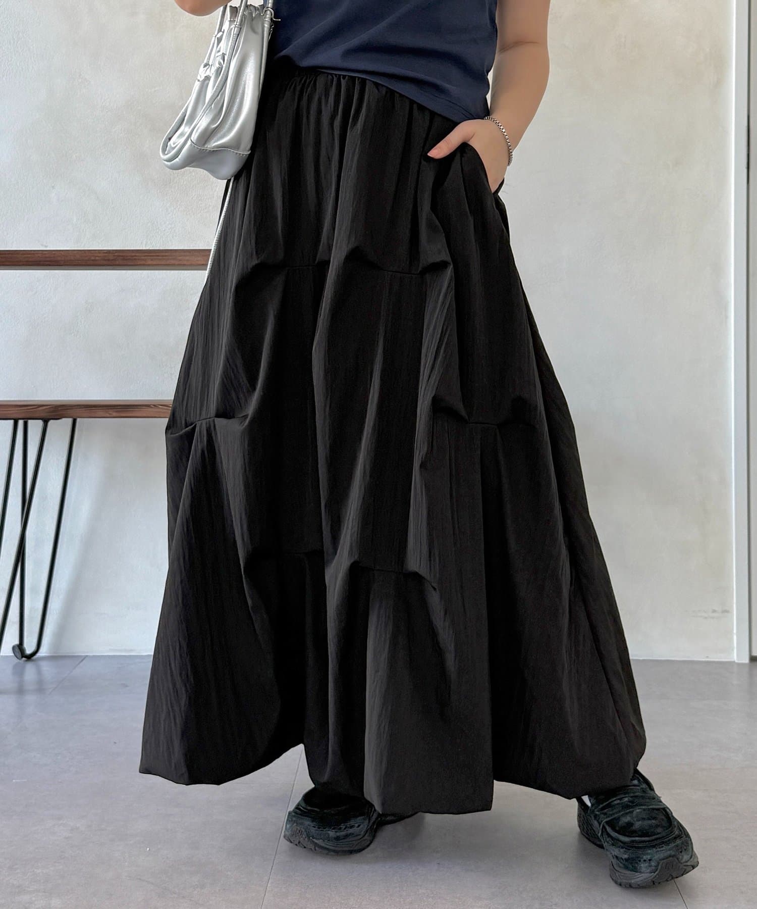 CPCM(シーピーシーエム) タックバルーンスカート