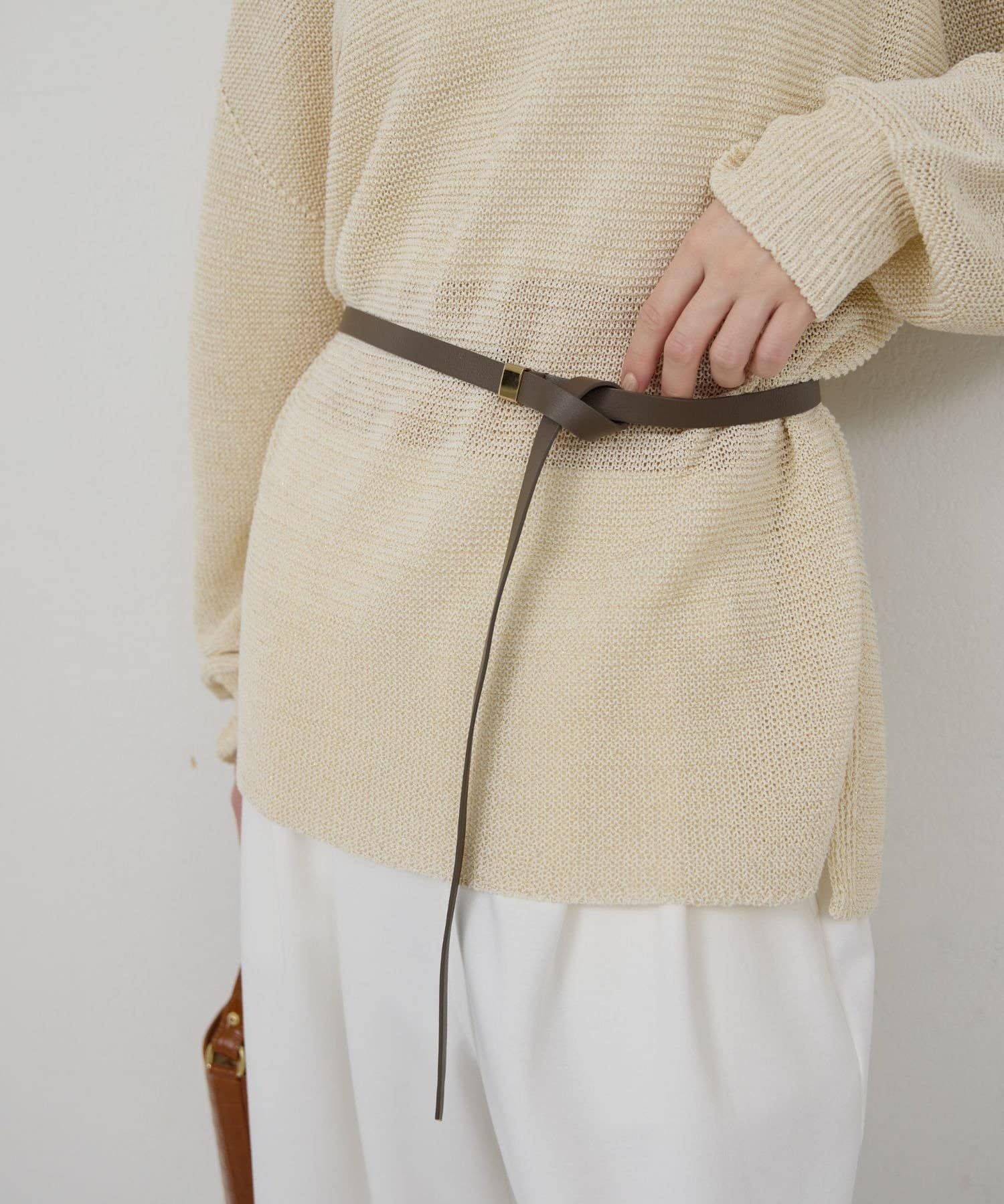 GALLARDAGALANTE(ガリャルダガランテ) メタルプレートロングベルト