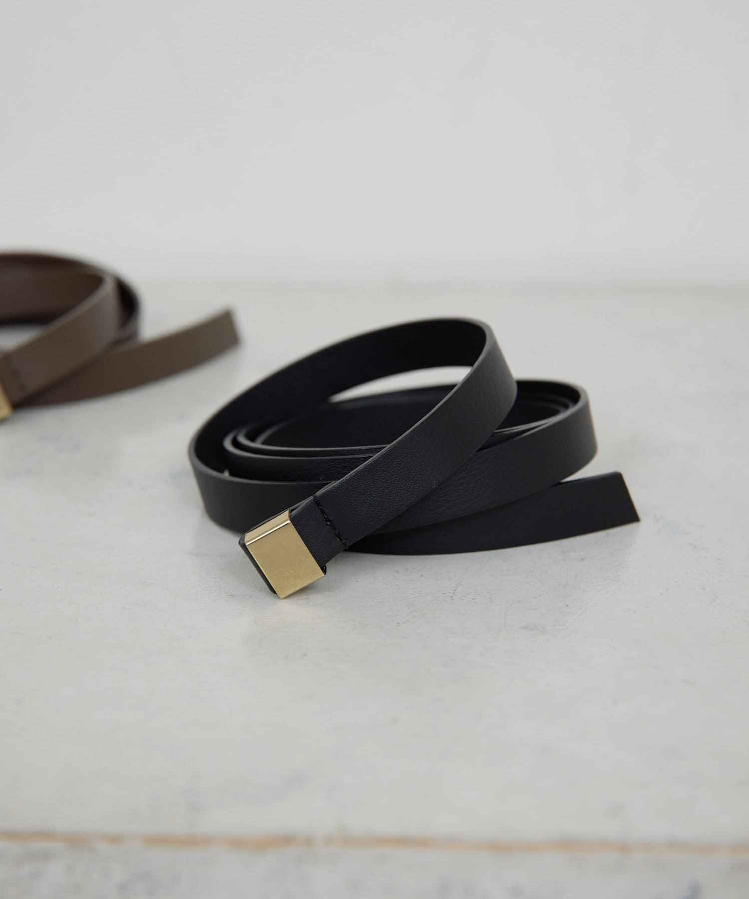 GALLARDAGALANTE(ガリャルダガランテ) メタルプレートロングベルト