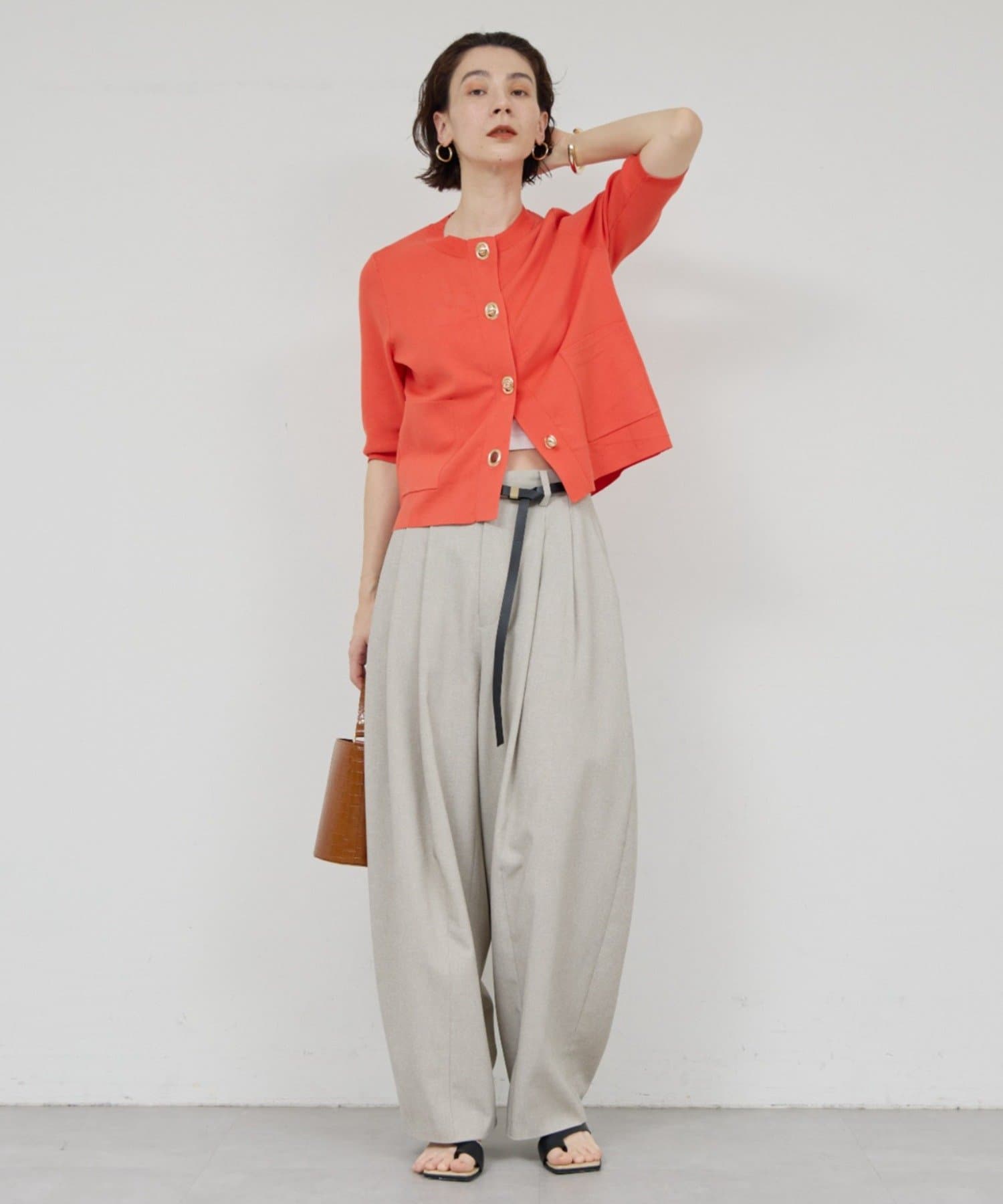 GALLARDAGALANTE(ガリャルダガランテ) メタルプレートロングベルト