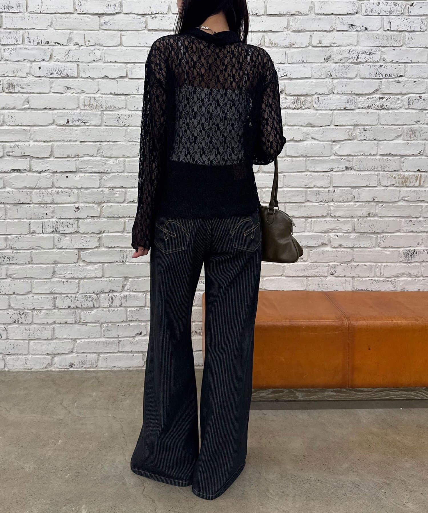 CIAOPANIC(チャオパニック) 2WAYストレッチレーストップス