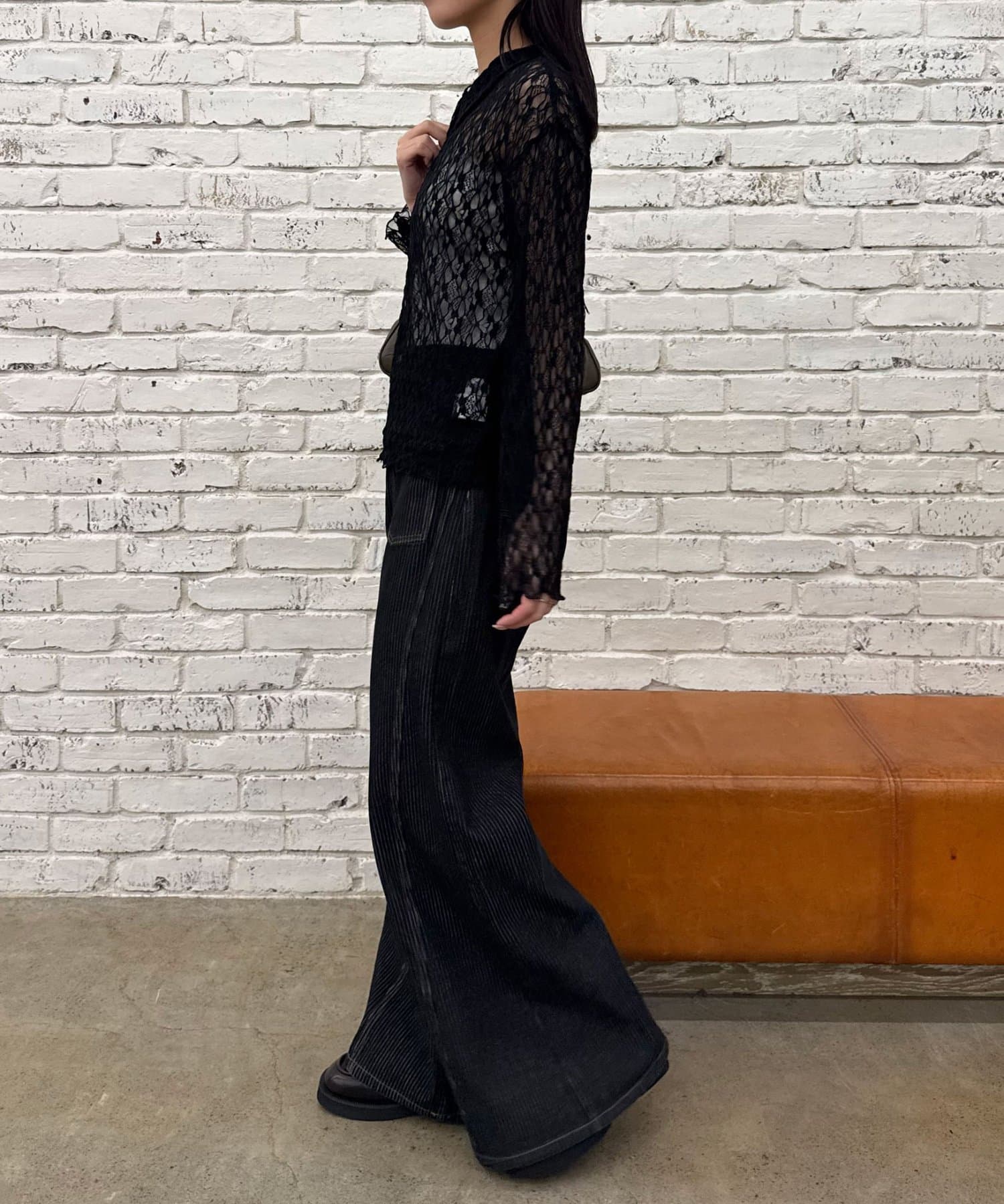 CIAOPANIC(チャオパニック) 2WAYストレッチレーストップス