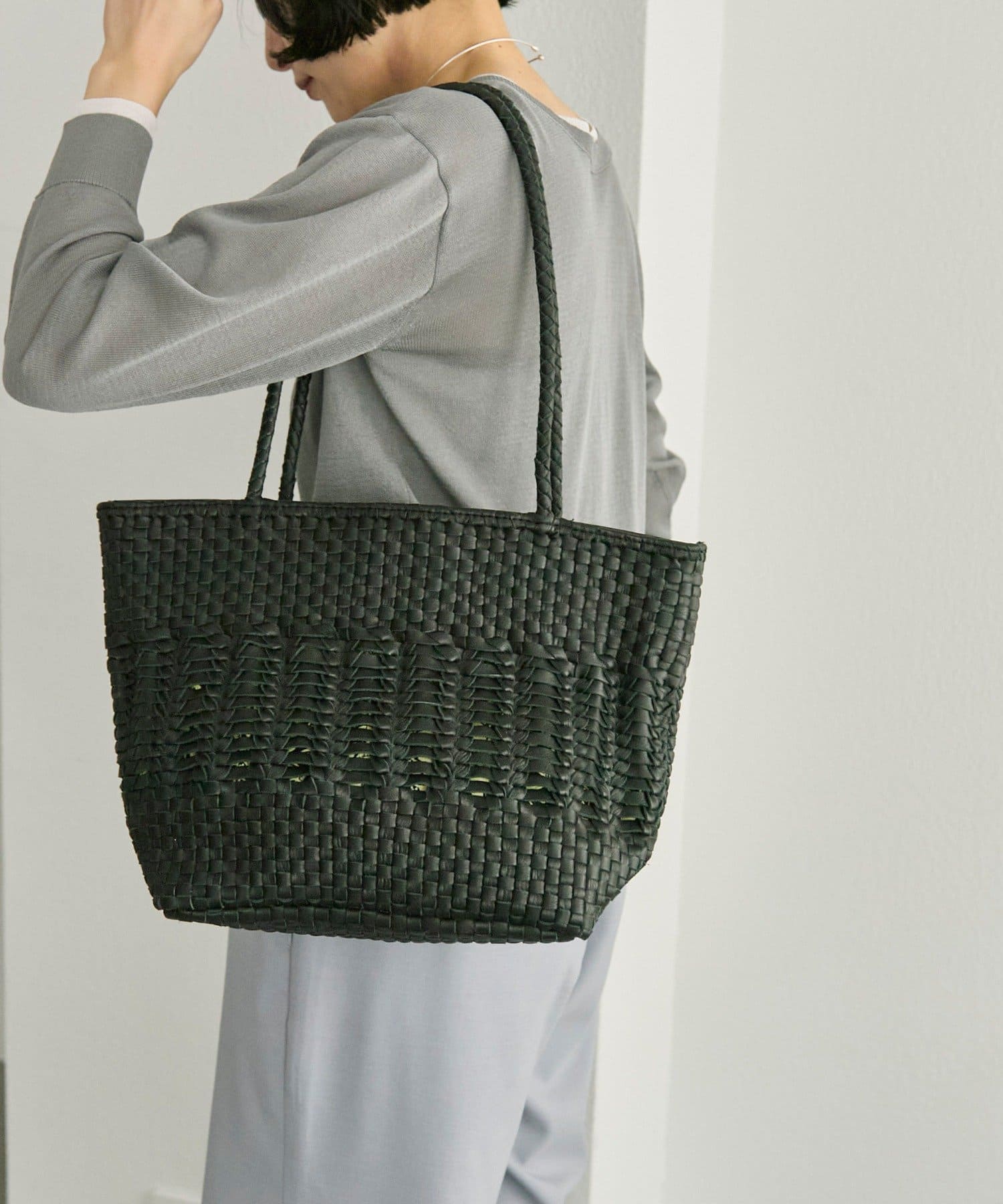 ear PAPILLONNER(イア パピヨネ) バリ島トートバッグ《本革/A4サイズ対応》