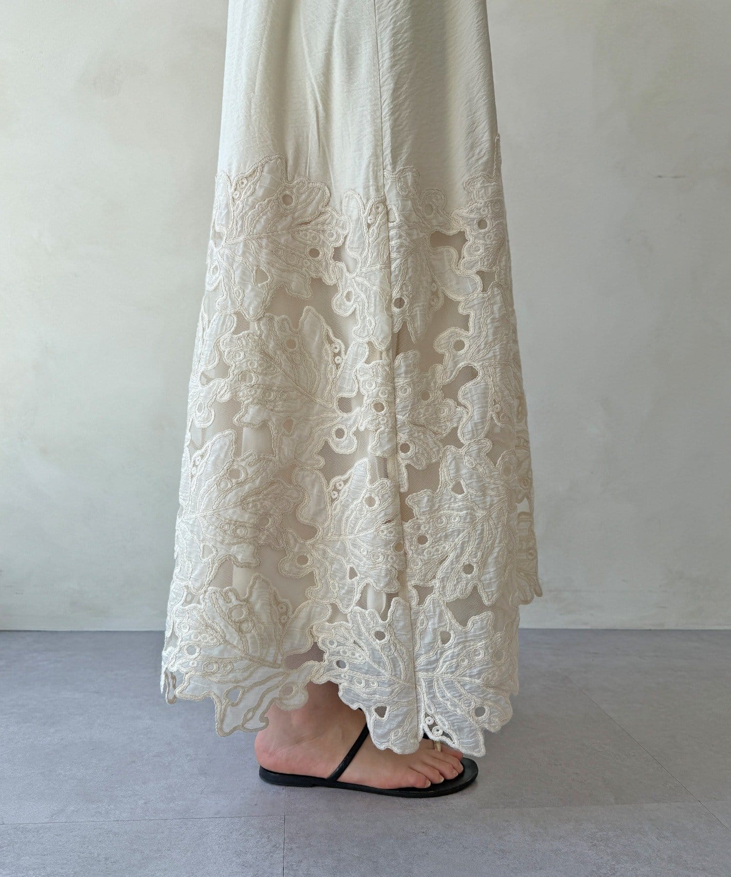 DOUDOU(ドゥドゥ) レース切替ワンピース